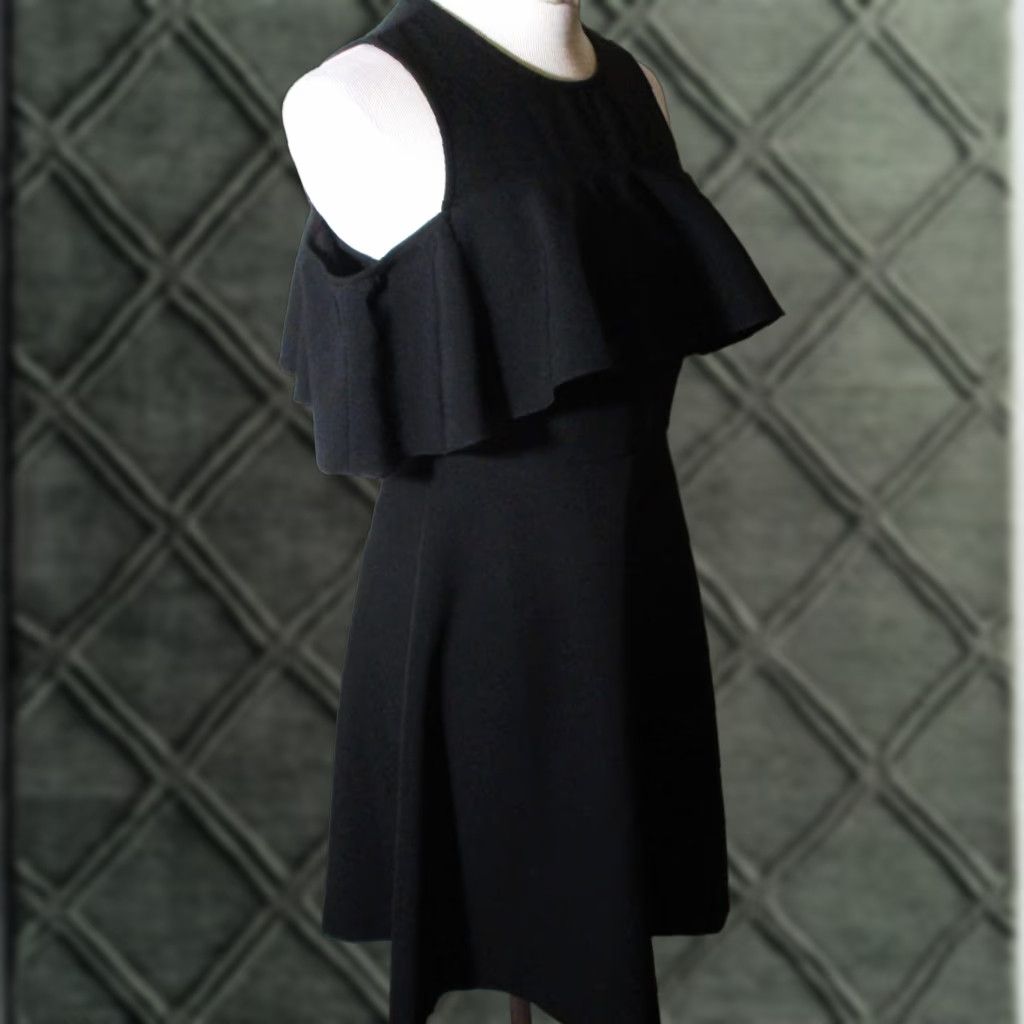 Nanette Lepore NANETTE LEPORE Black Women's Apron Dress Sleeveless Size 2 Size XS / US 0-2 / IT 36-38 - 1 Thumbnail