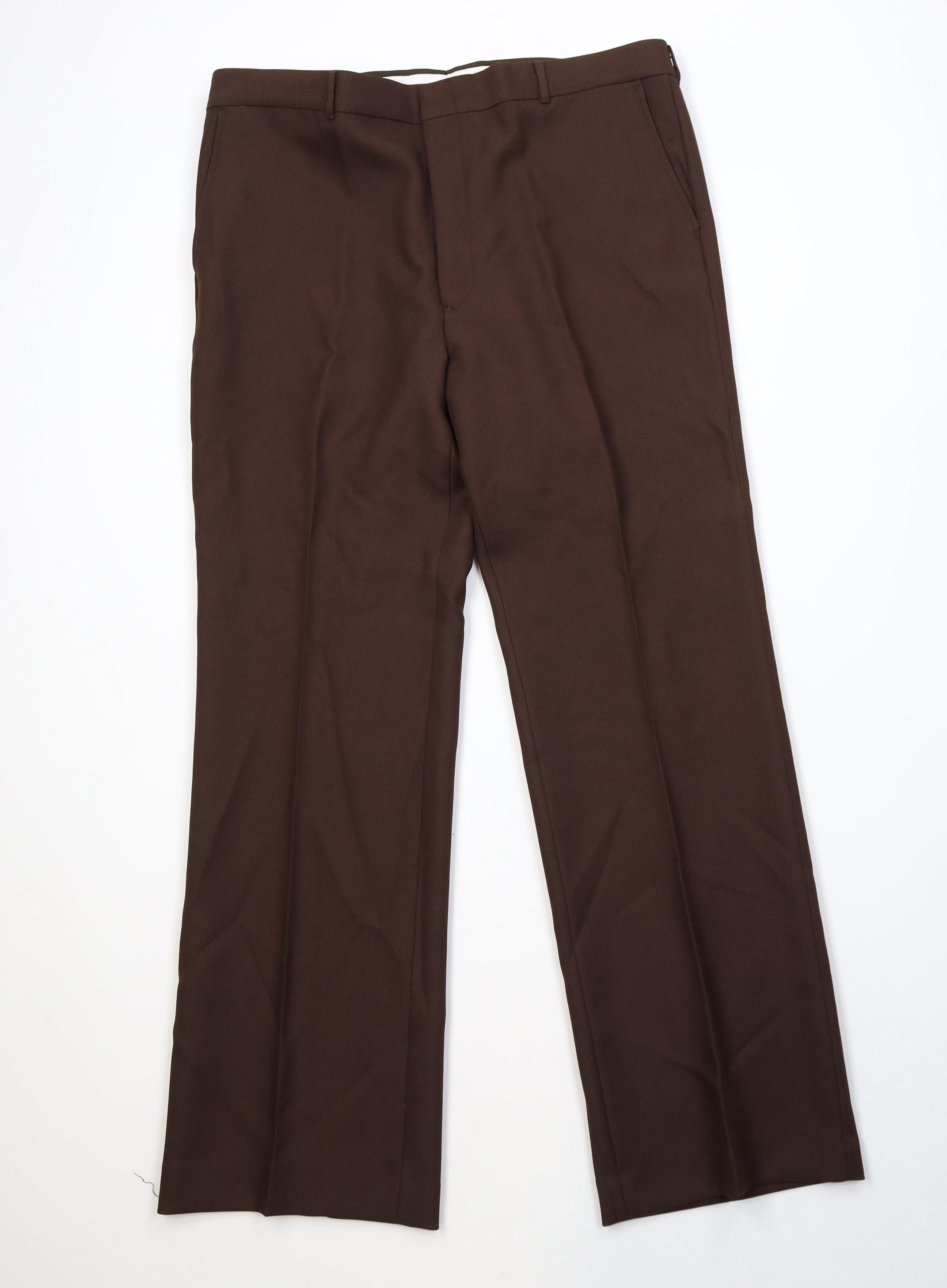 Vintage Deadstock Vintage 70s Streetwear Chino Pants Brown USA Size US 40 / EU 56 - 1 Thumbnail
