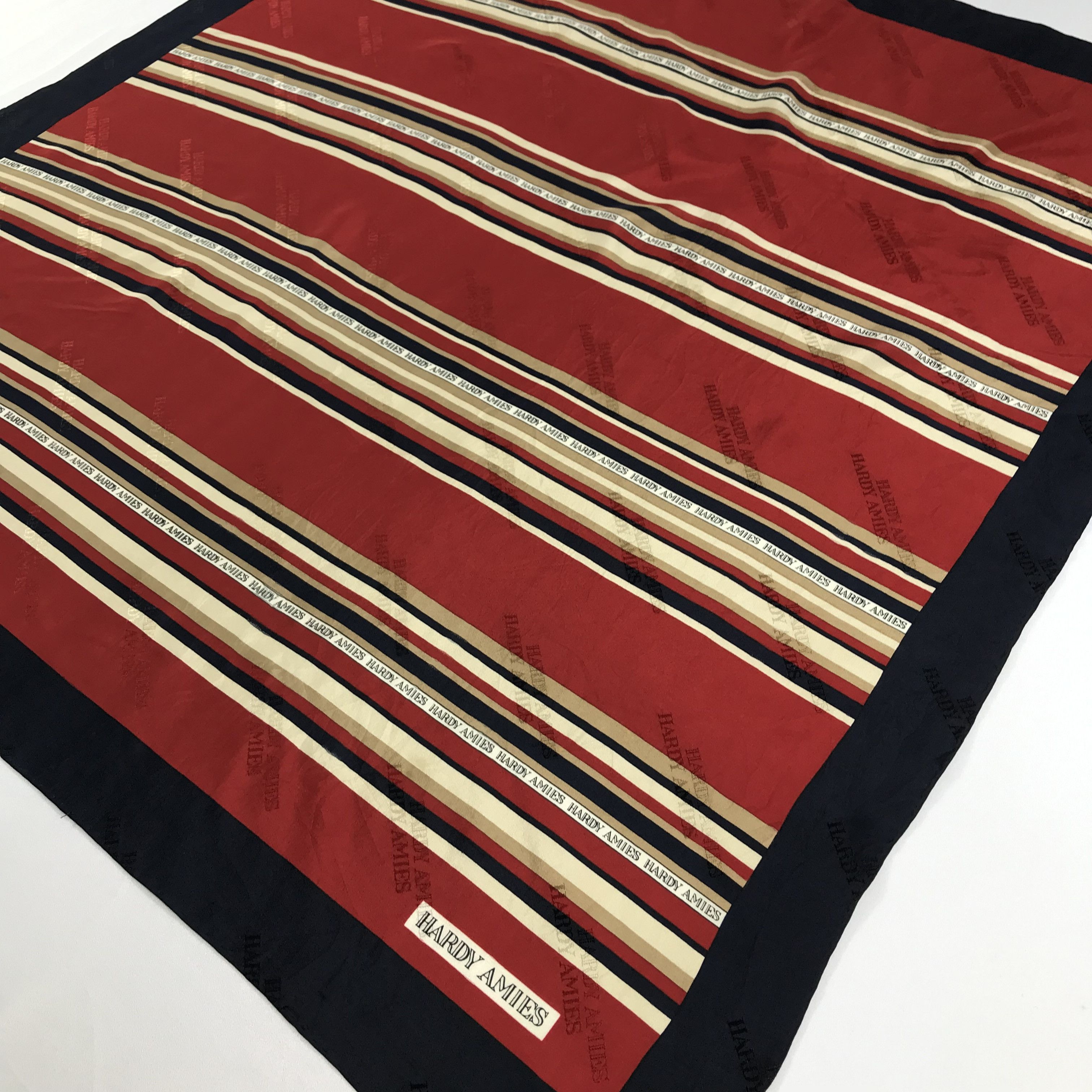 Hardy Amies Vintage Hardy Amies Silk Scarf M180 Size ONE SIZE - 4 Thumbnail