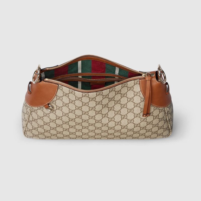 Gucci o1la5ras0526 Size: OS / GG Emblem Large Shoulder Bag Size ONE SIZE - 8 Thumbnail