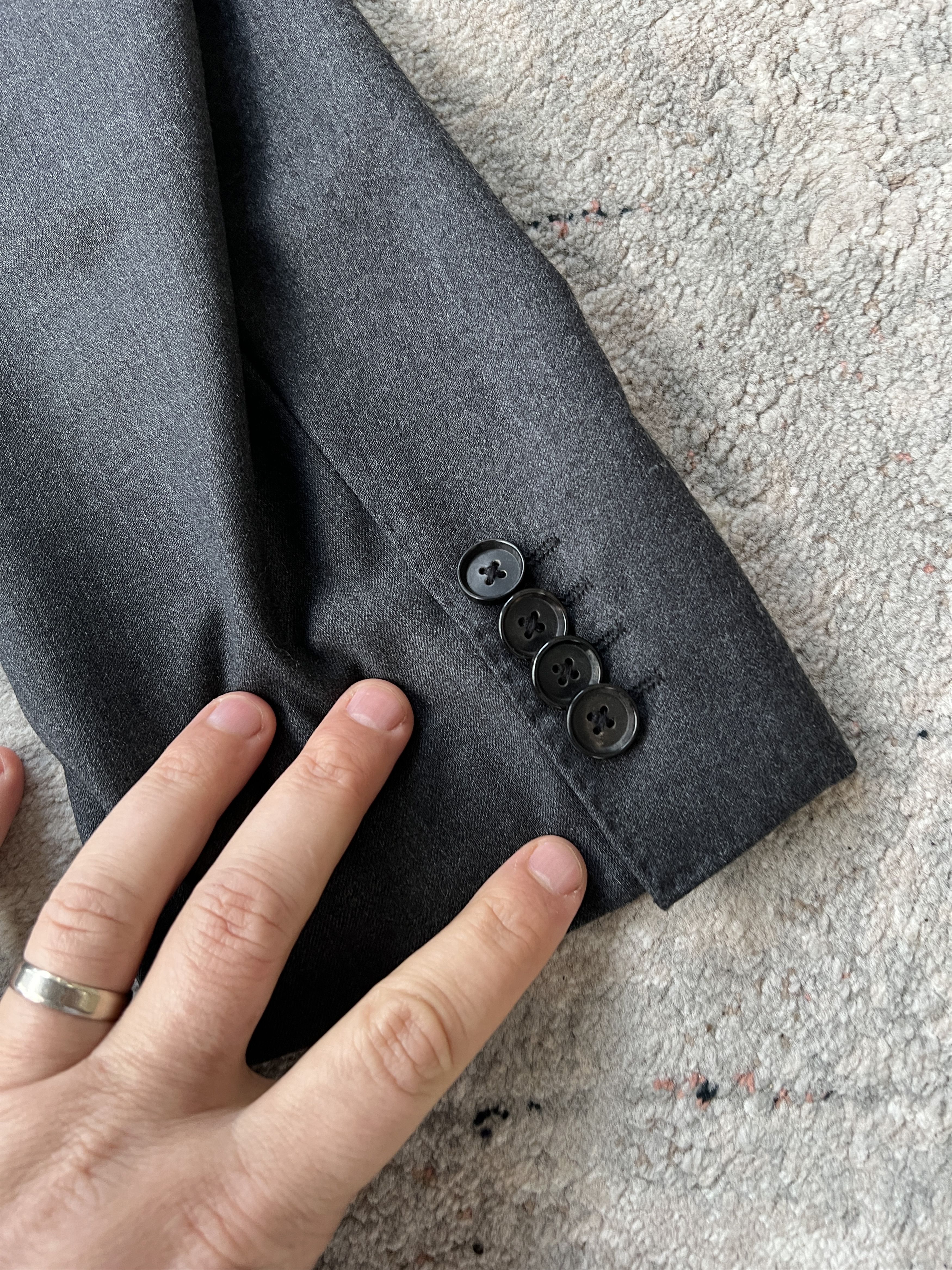 Hugo Boss Hugo Boss Lanificio Tesse Biella Blazer Size 44R - 4 Thumbnail