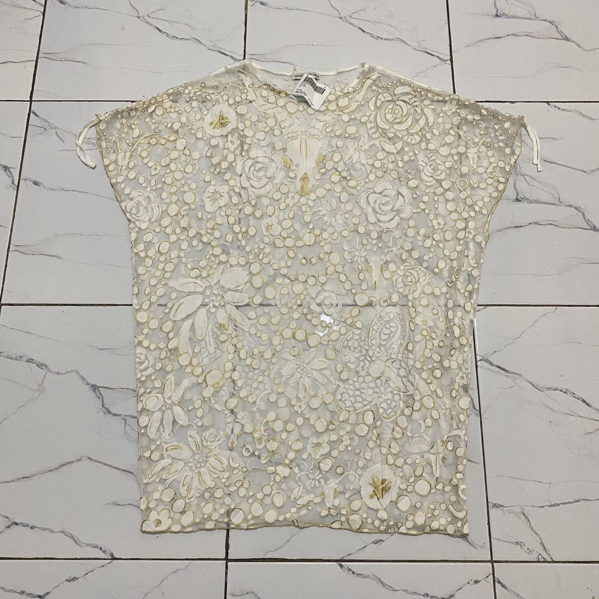 Tsumori Chisato Tsumori Chisato By Issey Miyake Mesh Blouses Size M / US 6-8 / IT 42-44 - 4 Thumbnail