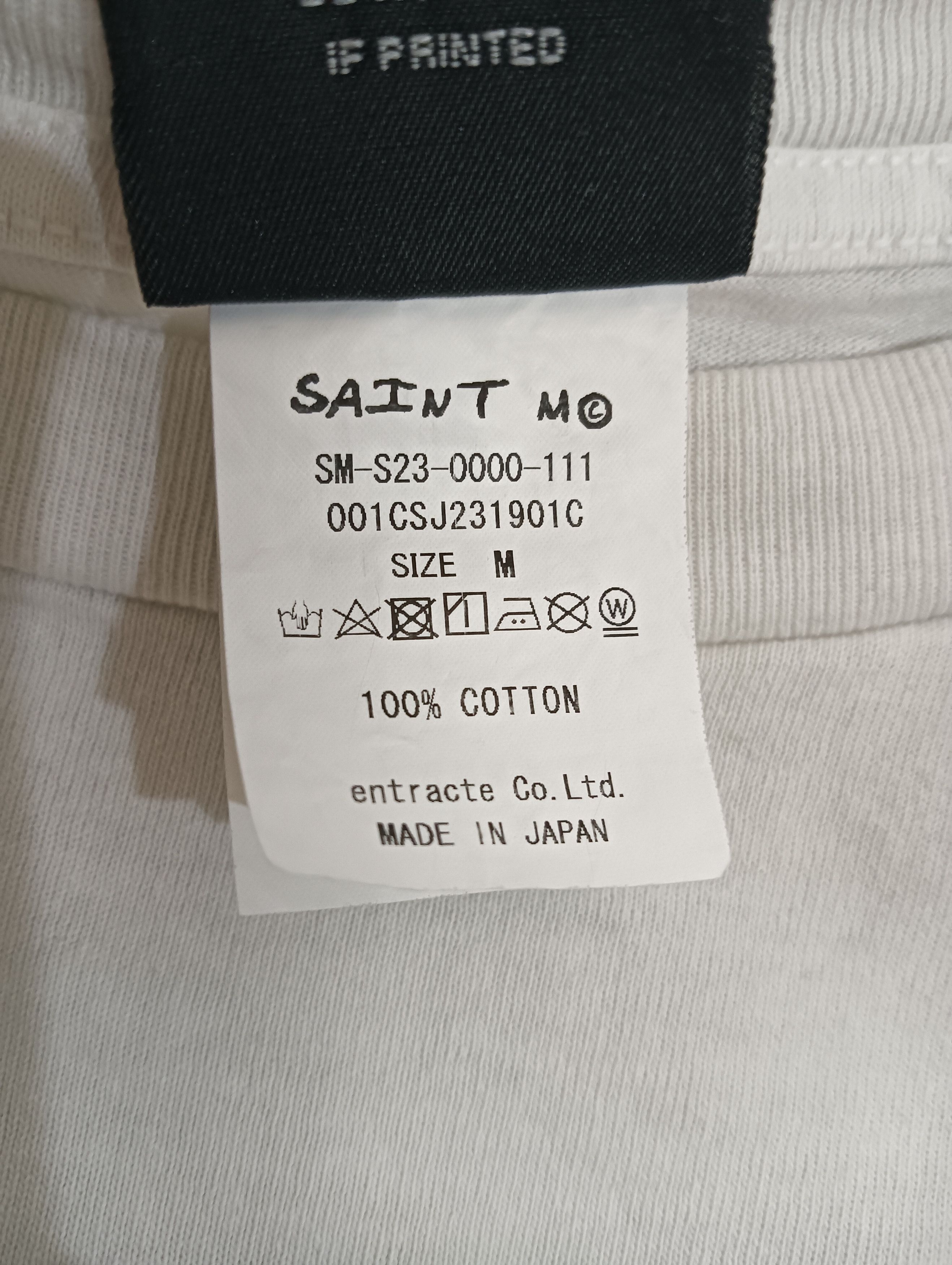 Bape × Saint Michael Saint Ape Tee Size US M / EU 48-50 / 2 - 6 Thumbnail