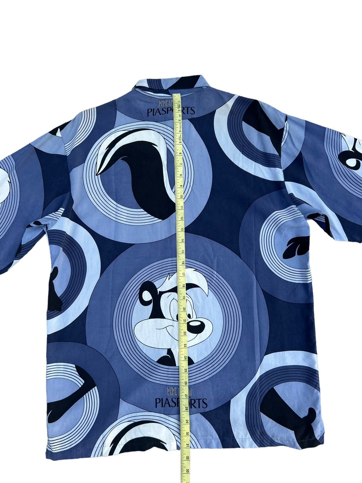 Other 90s Japan Brand Pia Sports X Warner Bros Pepe Le Pew Shirt Size US XL / EU 56 / 4 - 5 Thumbnail