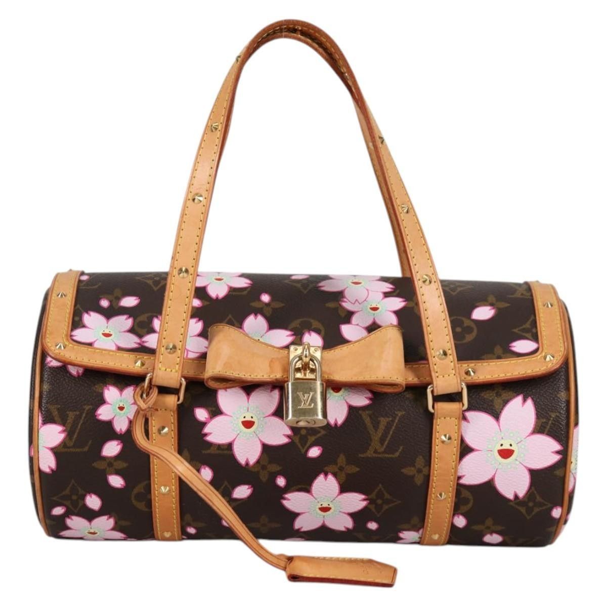 Louis Vuitton Louis Vuitton Papillon Handbag Limited Edition Cherry Blossom Monogram Size ONE SIZE - 1 Thumbnail