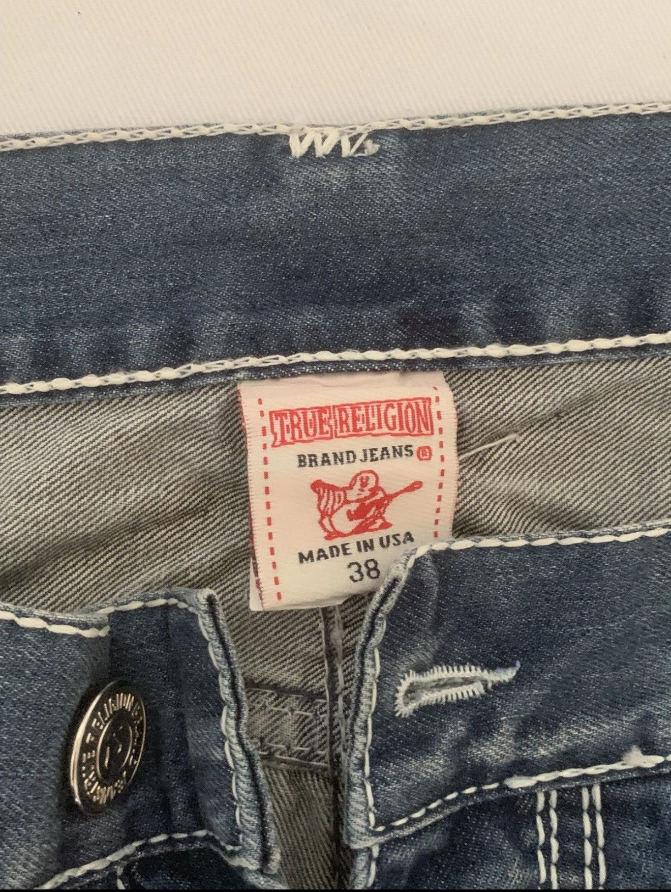 True Religion True Religion Bobby Super QT Jeans, Größe 38 Size US 38 / EU 54 - 5 Thumbnail