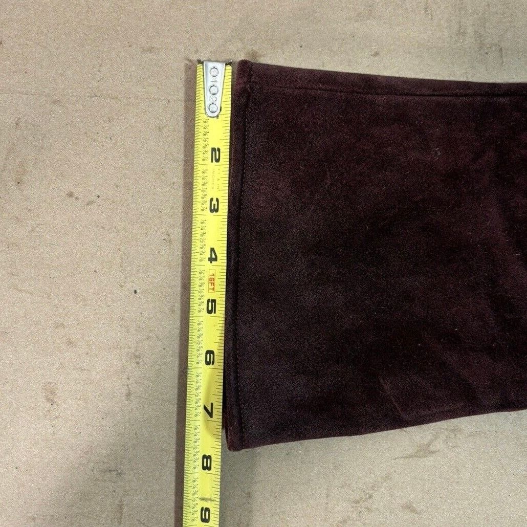Bass Bass Burgundy Leather & Suede Boots Wmns Sz 5 Size US 5 / IT 35 - 10 Thumbnail