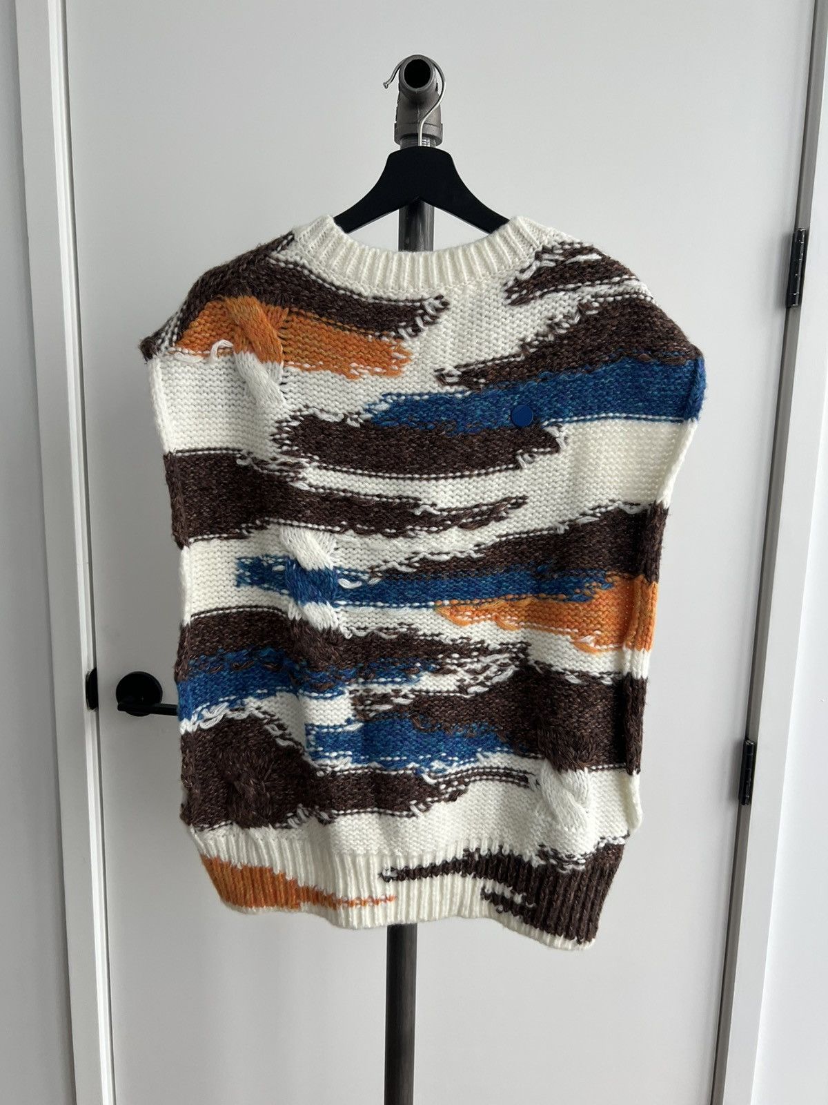 Ader Error FW22 Multicolored Sweater Vest Size US M / EU 48-50 / 2 - 3 Thumbnail