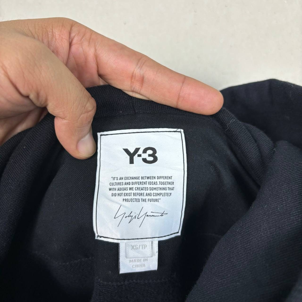 Adidas × Y-3 Y-3 Yohji Yamamoto SS21 Back Logo Terry Hoodie Oversized Size US M / EU 48-50 / 2 - 5 Thumbnail