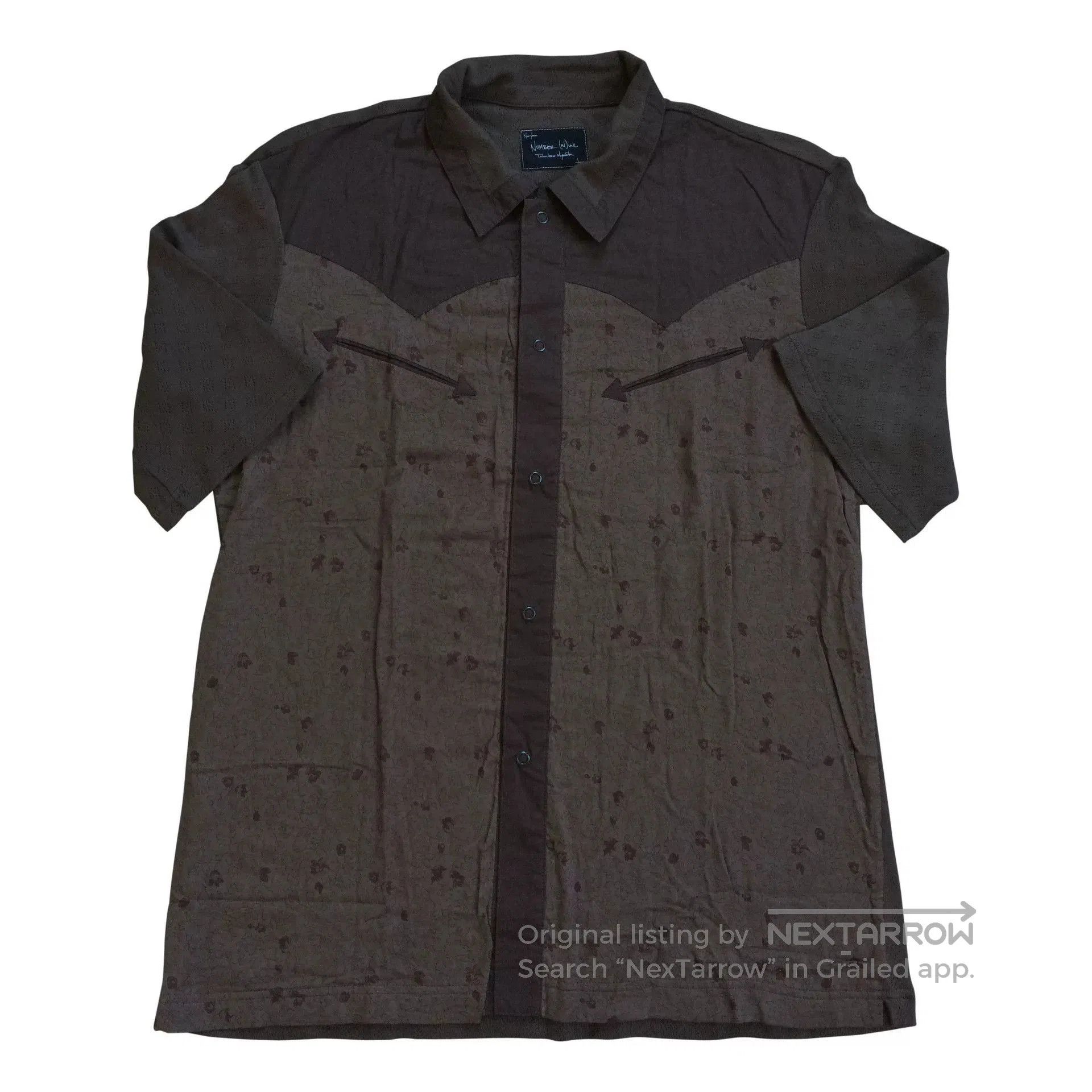Number (N)ine Number (N)ine Short Sleeve Western Shirt. Size US S / EU 44-46 / 1 - 2 Thumbnail
