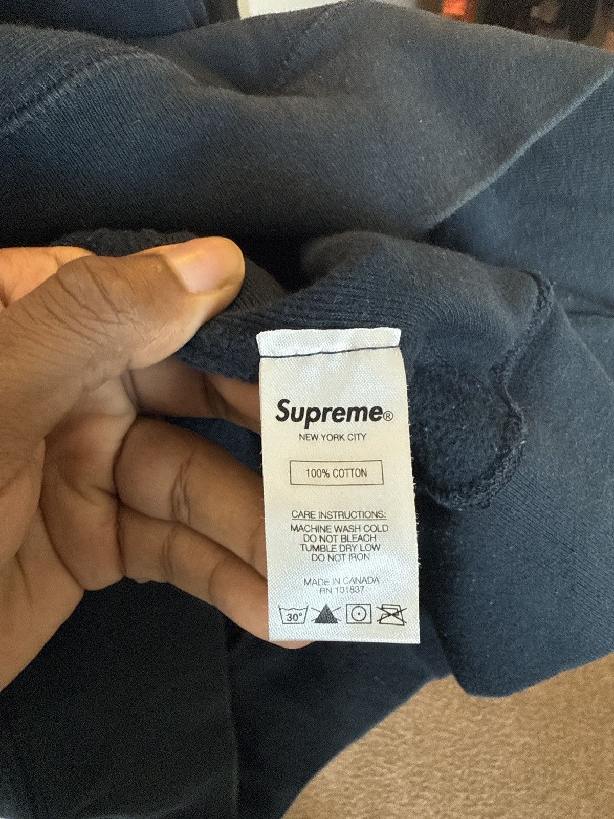 Supreme Supreme Logo S Hoodie Size US L / EU 52-54 / 3 - 2 Thumbnail