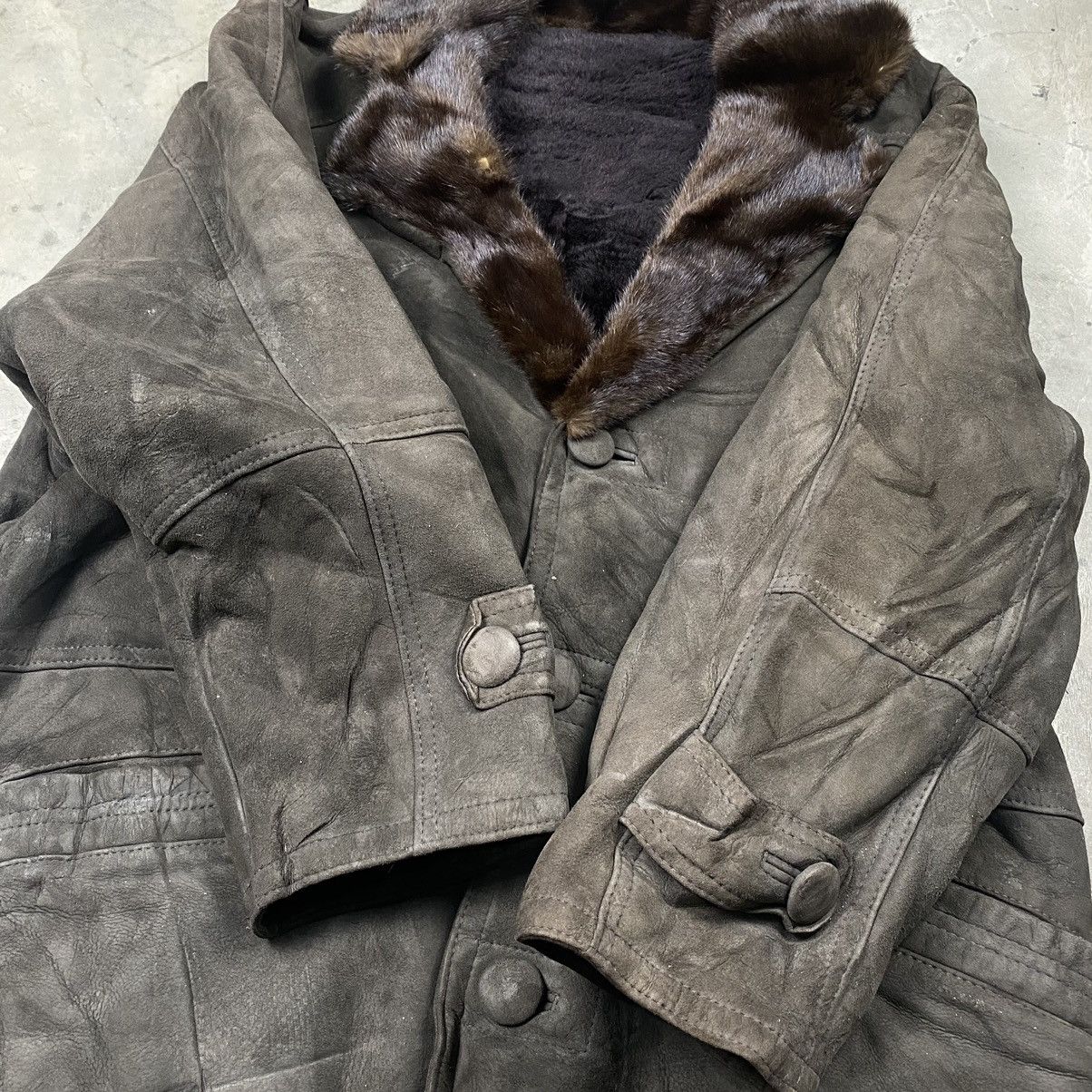 If Six Was Nine 90s Vicjoy Japan Sunfaded Double Breasted Coat Jacket Size US L / EU 52-54 / 3 - 4 Thumbnail