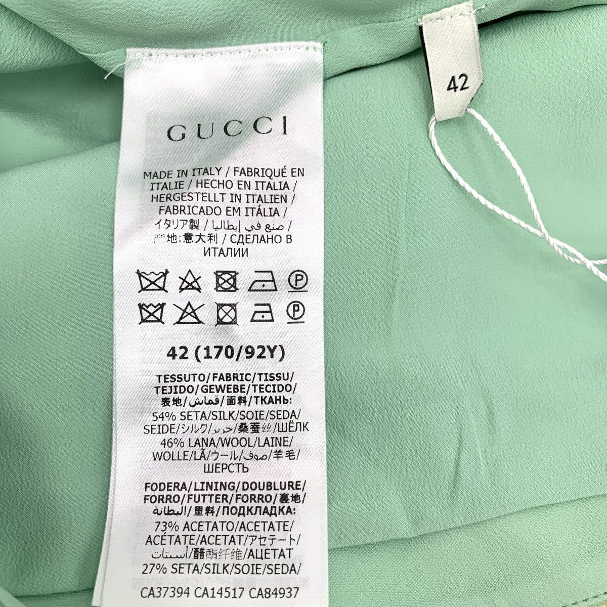 Gucci Gucci Green Wool Sleeveless Backless Camisole Dress Size M / US 6-8 / IT 42-44 - 6 Thumbnail