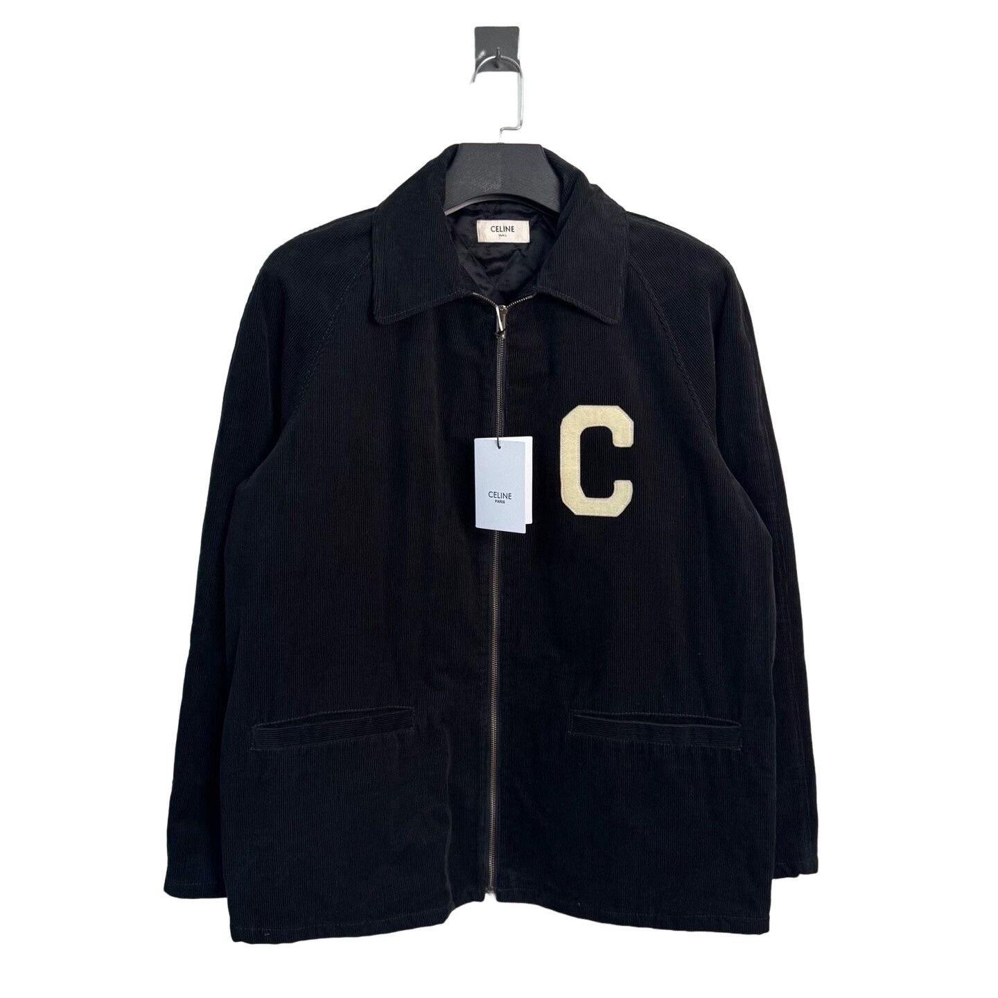 Celine Celine Logo Corduroy Jacket Size S Size US S / EU 44-46 / 1 - 1 Thumbnail