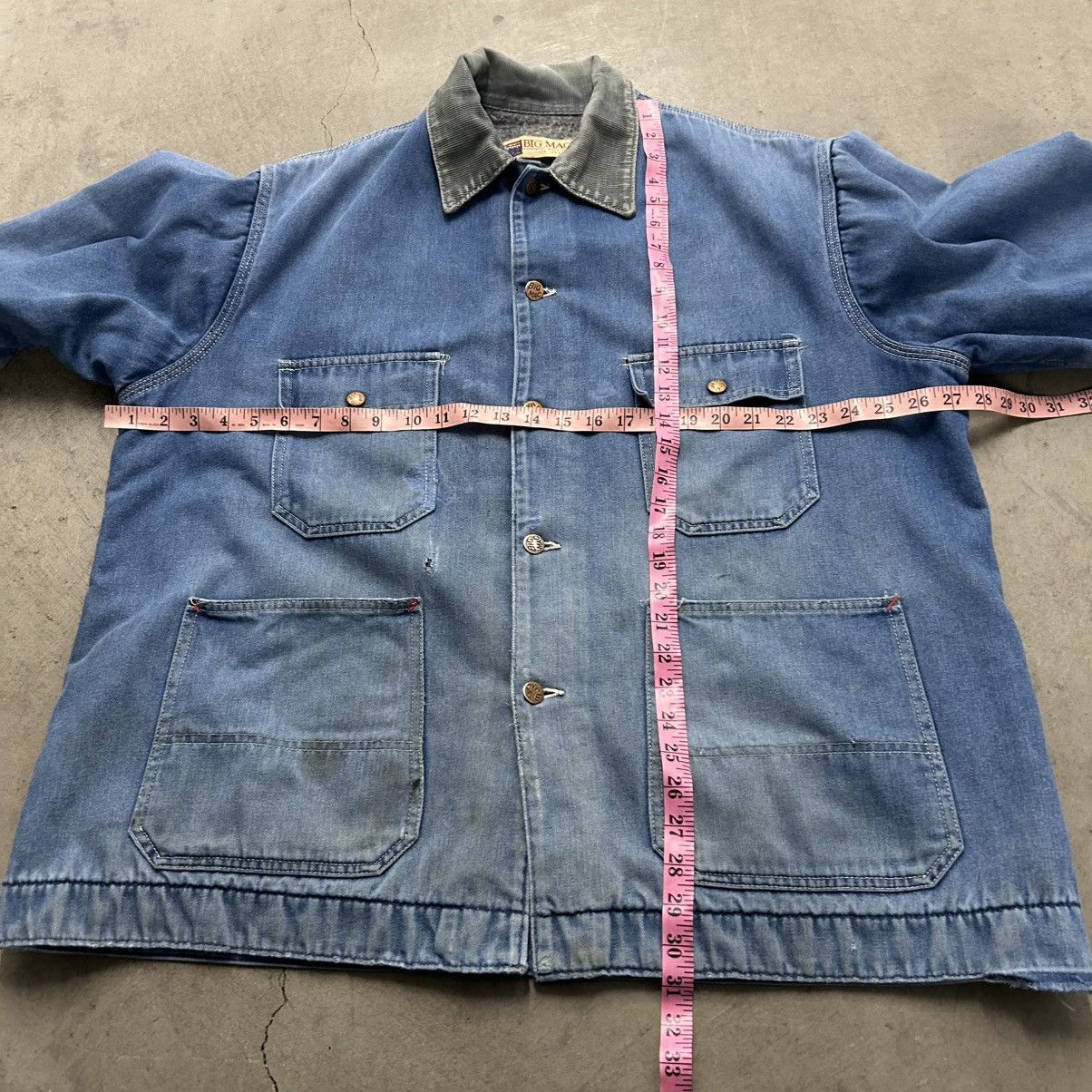 Big Mac × Vintage Vintage Big Mac workwear denim chore coat Size US XL / EU 56 / 4 - 7 Thumbnail