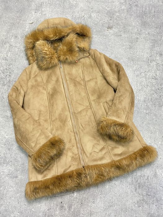 If Six Was Nine ᶠᵃⁿᶜʸᵍᵘʸ Faux Fur Coat Sheepskin Jacket