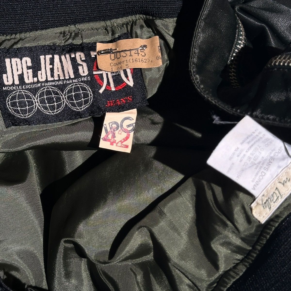 Jean Paul Gaultier Nylon double waist zip pant Size US 32 / EU 48 - 4 Thumbnail