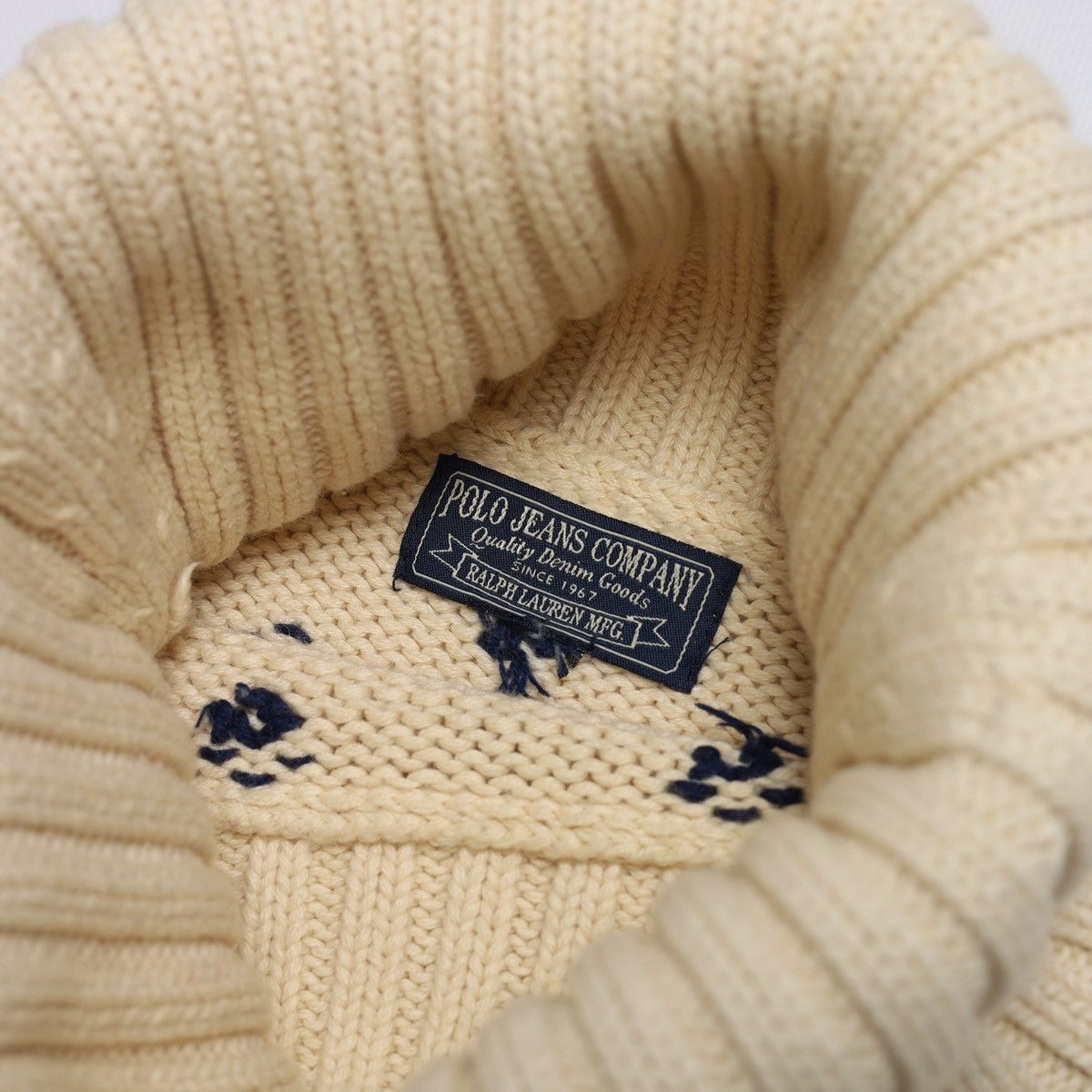 Polo Ralph Lauren Ralph Lauren Aztec Snowflake Turtleneck Sweater Nordic Size S / US 4 / IT 40 - 7 Thumbnail