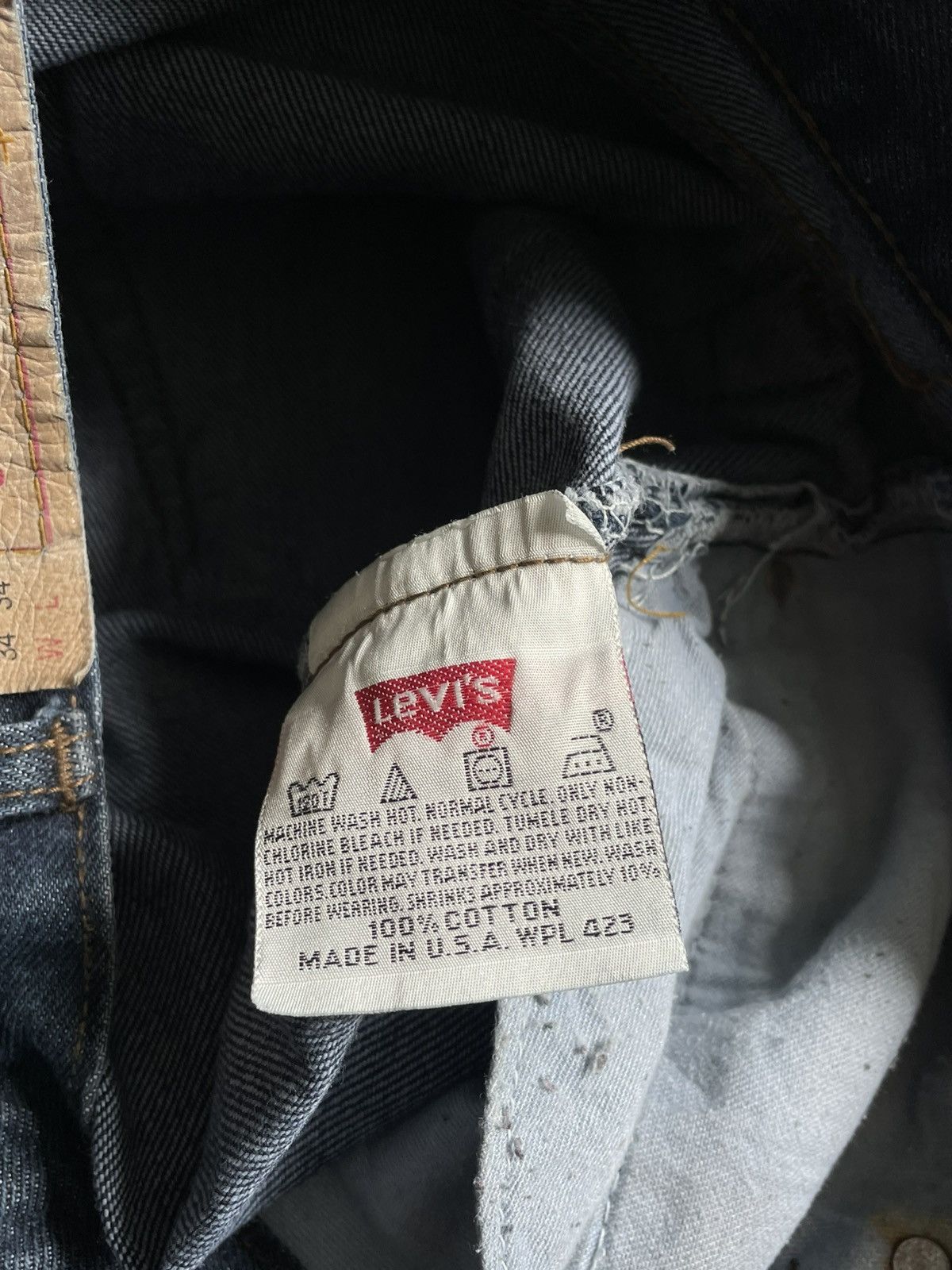 Levi's × Vintage Vintage Levi’s 501 made in USA Denim Jeans Size US 34 / EU 50 - 13 Thumbnail
