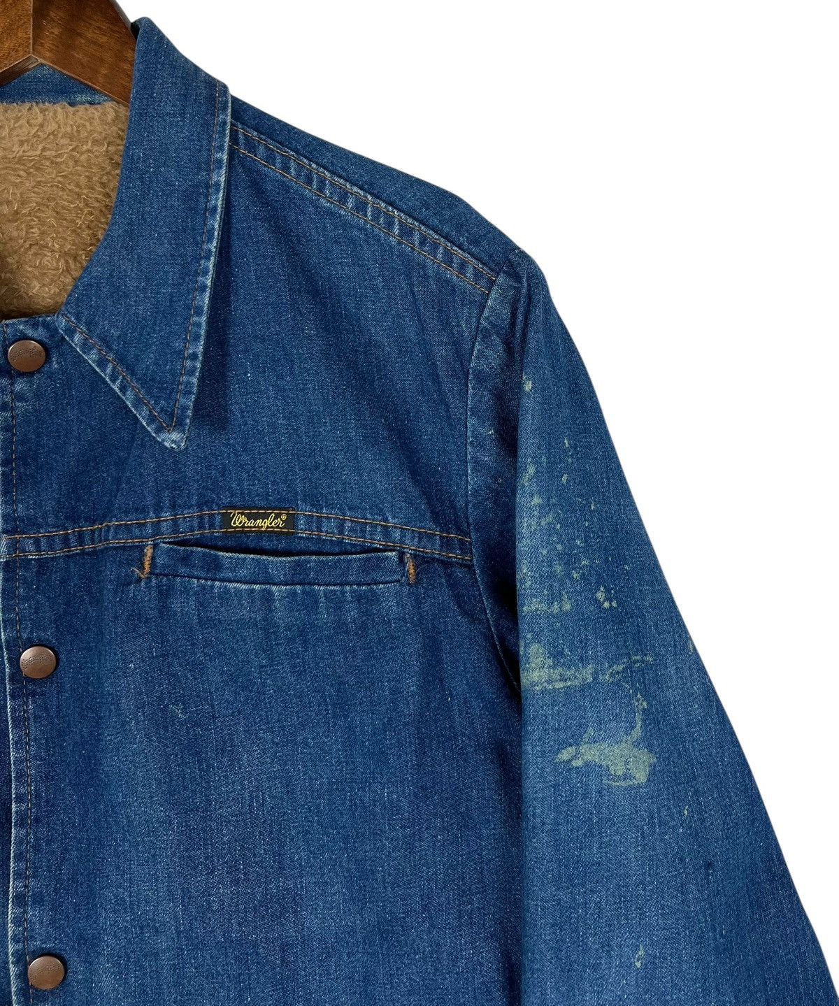 Wrangler 70s-80s Vintage Wrangler 229MJL Denim Bomber Jacket Size US M / EU 48-50 / 2 - 9 Thumbnail