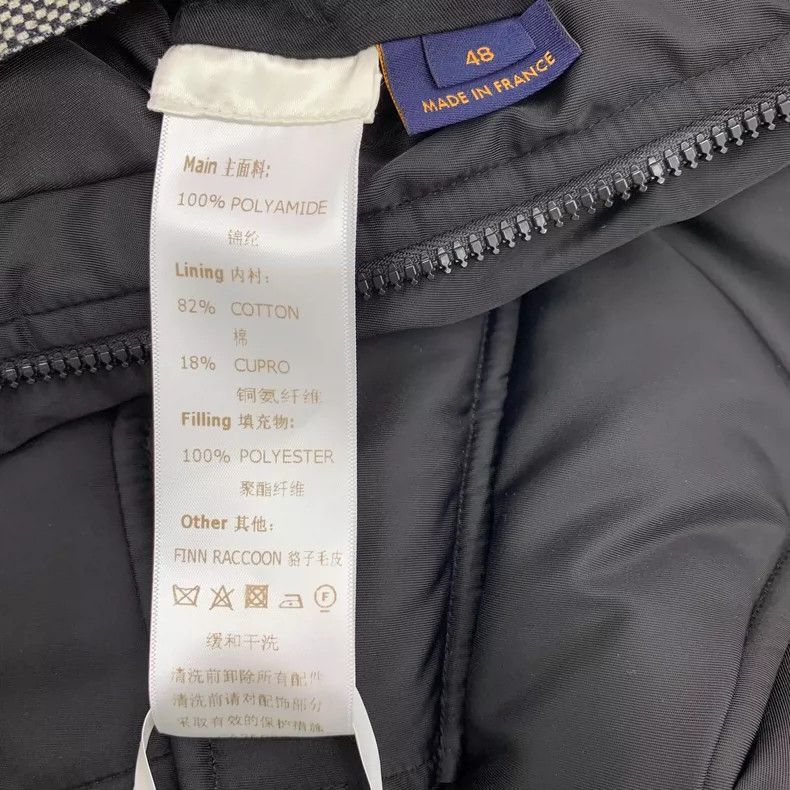 Louis Vuitton Louis Vuitton Black Hooded Down Jacket-2506 Size US M / EU 48-50 / 2 - 6 Thumbnail