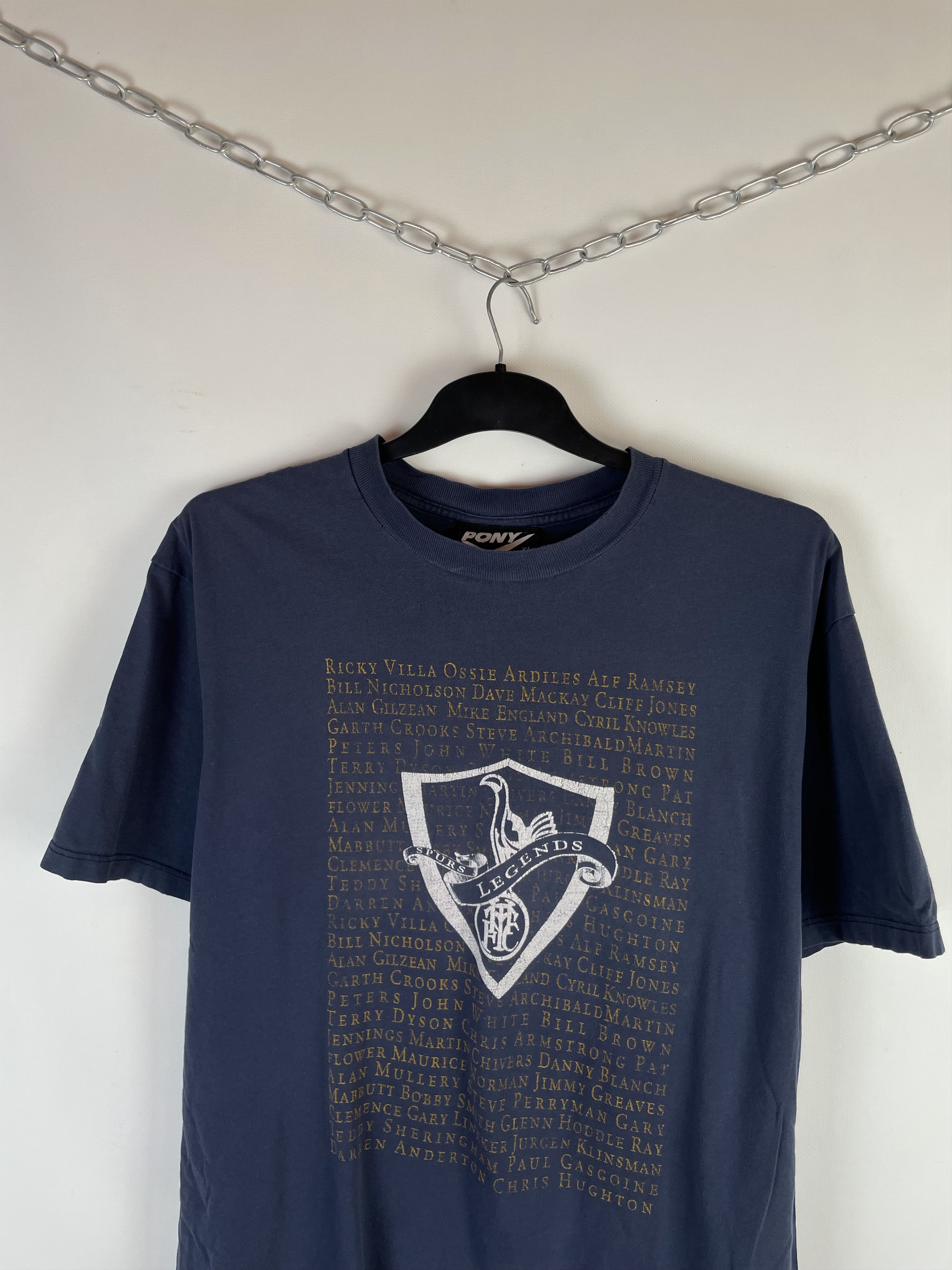 PONY Pony Tottenham Hotspur Vintage Tee Shirt Size US XL / EU 56 / 4 - 3 Thumbnail