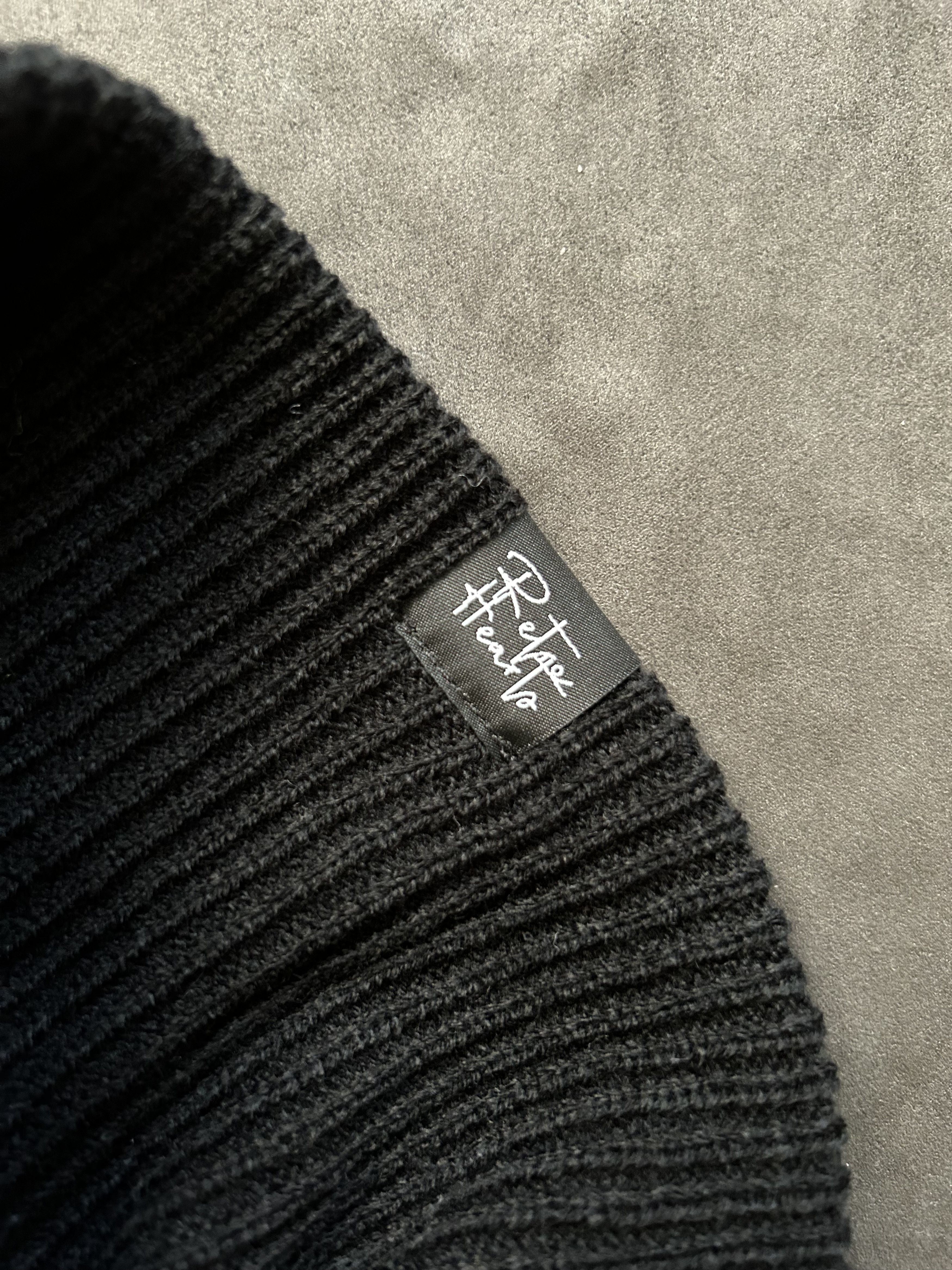 Japanese Brand Deadstock Box Boys Retro Hearts Black Balaclava Ski Mask OS Size ONE SIZE - 5 Thumbnail