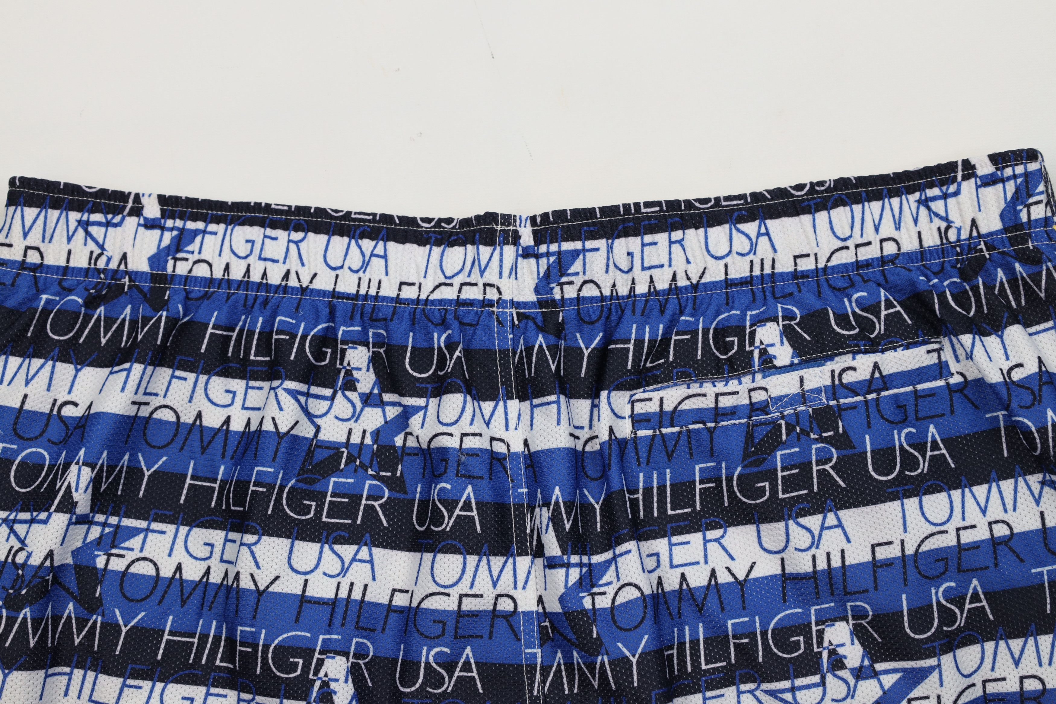Tommy Hilfiger Vintage 90s Tommy Hilfiger Stars Striped Lined Shorts Trunks Size US 38 / EU 54 - 11 Thumbnail
