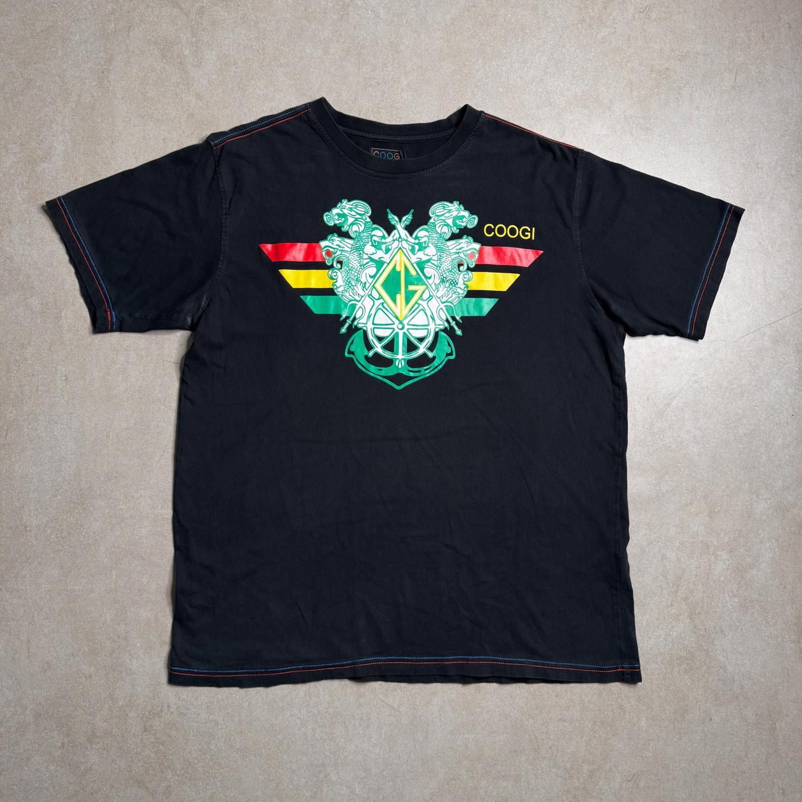 Coogi Vintage COOGI Black T-shirt - L | Grailed