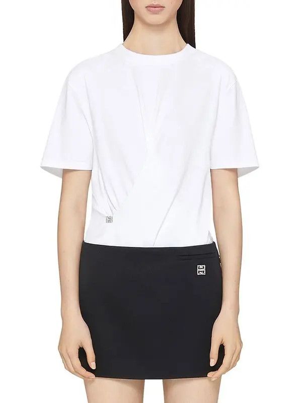 Givenchy o1w1db10126 Tops in White Size L / US 10 / IT 46 - 3 Thumbnail