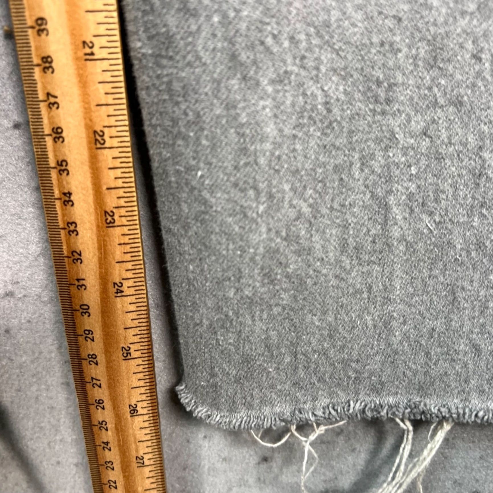 Levi's VINTAGE Levi's 501 Mens Jeans Gray Denim Distressed Hem 36 x 27 - Levi'S 501 Series 5-Pocket Design Button Closure Straight Size US 36 / EU 52 - 7 Thumbnail