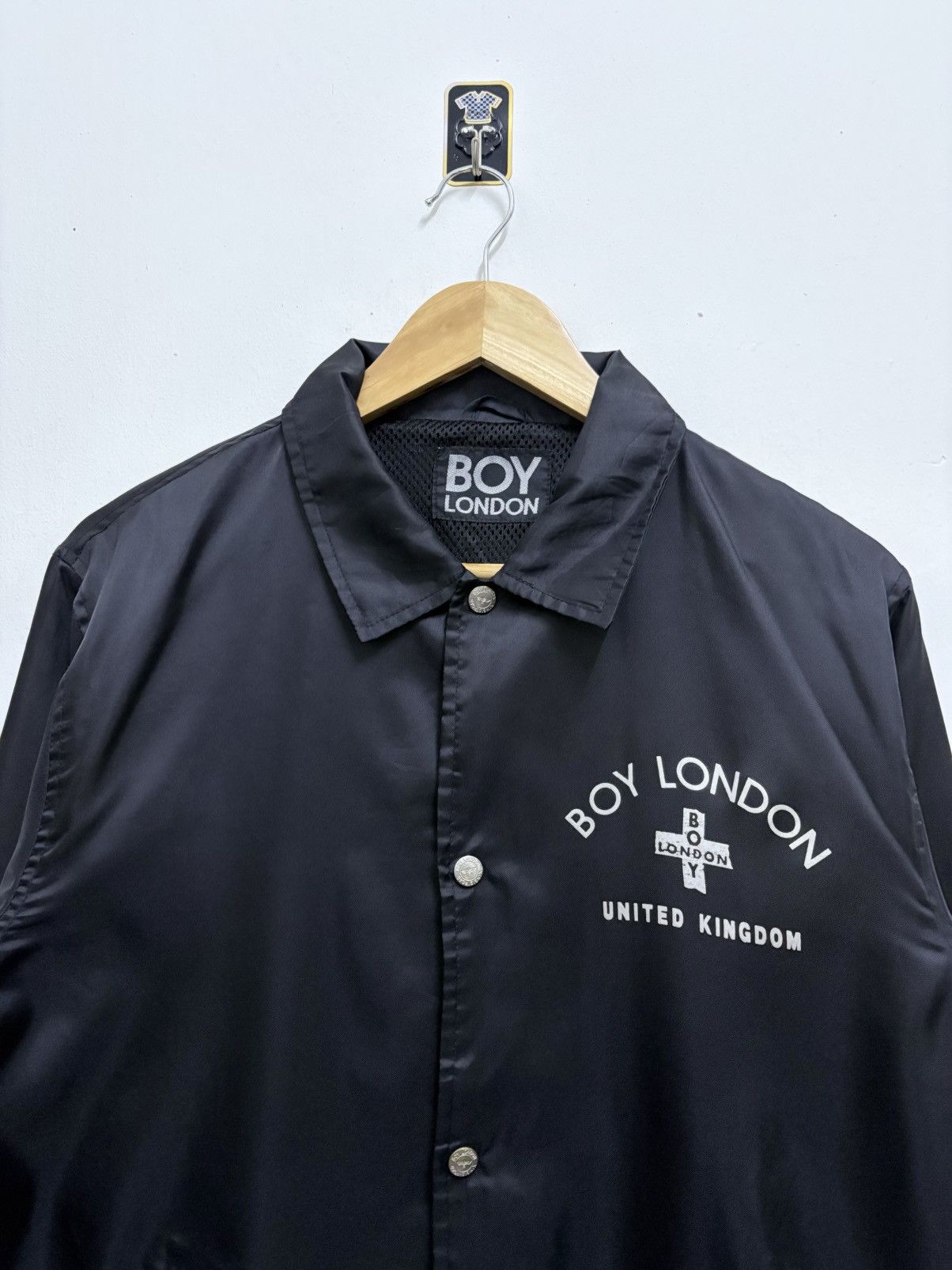 Boy London Vintage 90's Boy London United Kingdom Rebel Coach Jacket Size US M / EU 48-50 / 2 - 3 Thumbnail