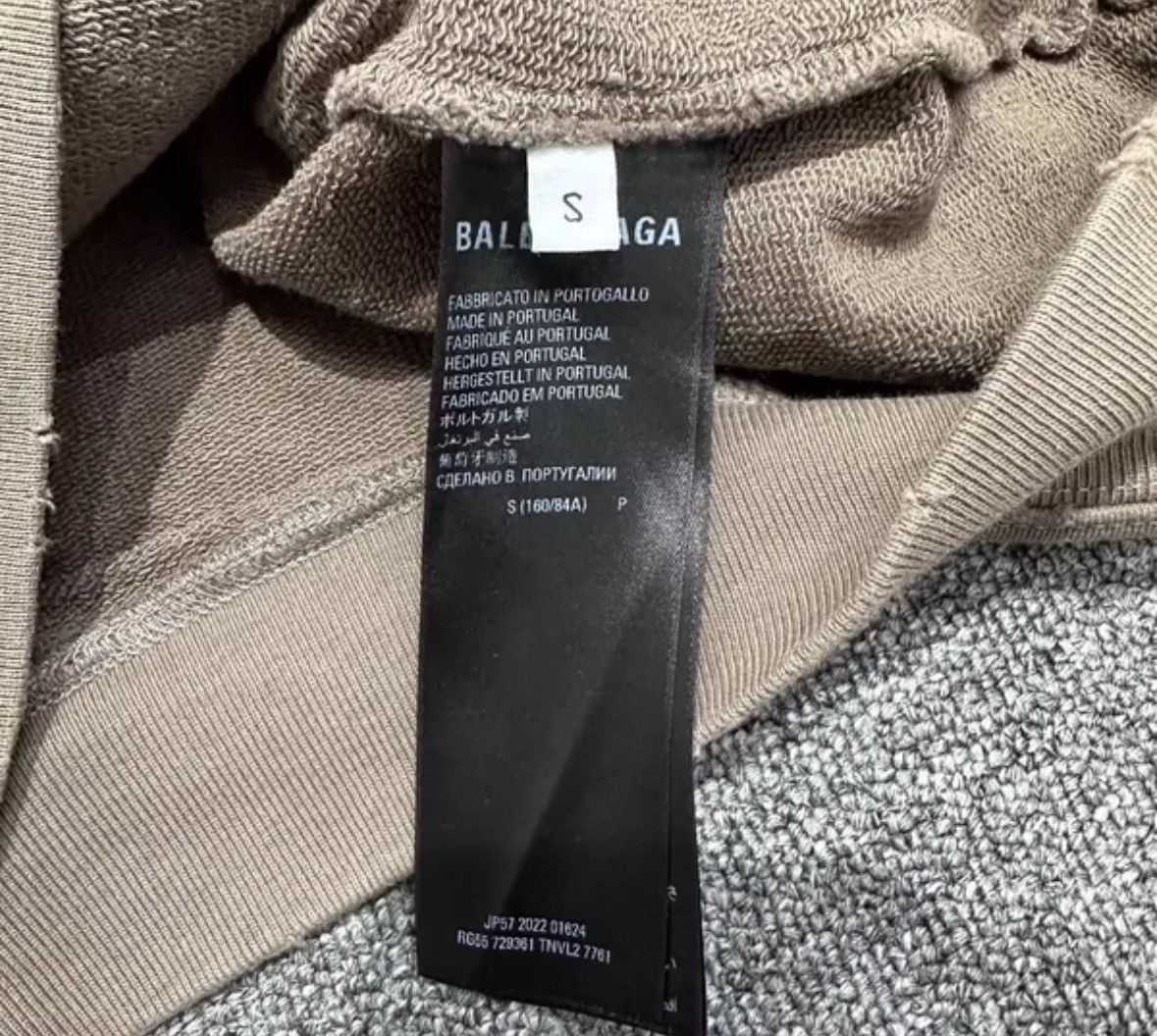 Balenciaga Balenciaga logo letter hoodie2412-Nextarrow Size US S / EU 44-46 / 1 - 4 Thumbnail