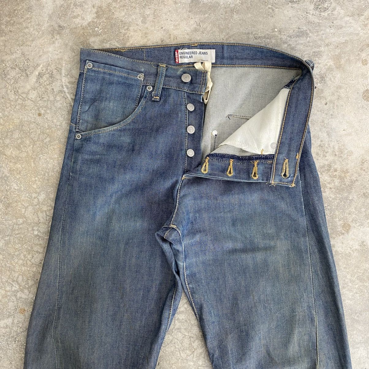 Levi's Vintage Levis Engineered Jeans Takuya Kimura Regular Denim Size US 29 - 7 Thumbnail