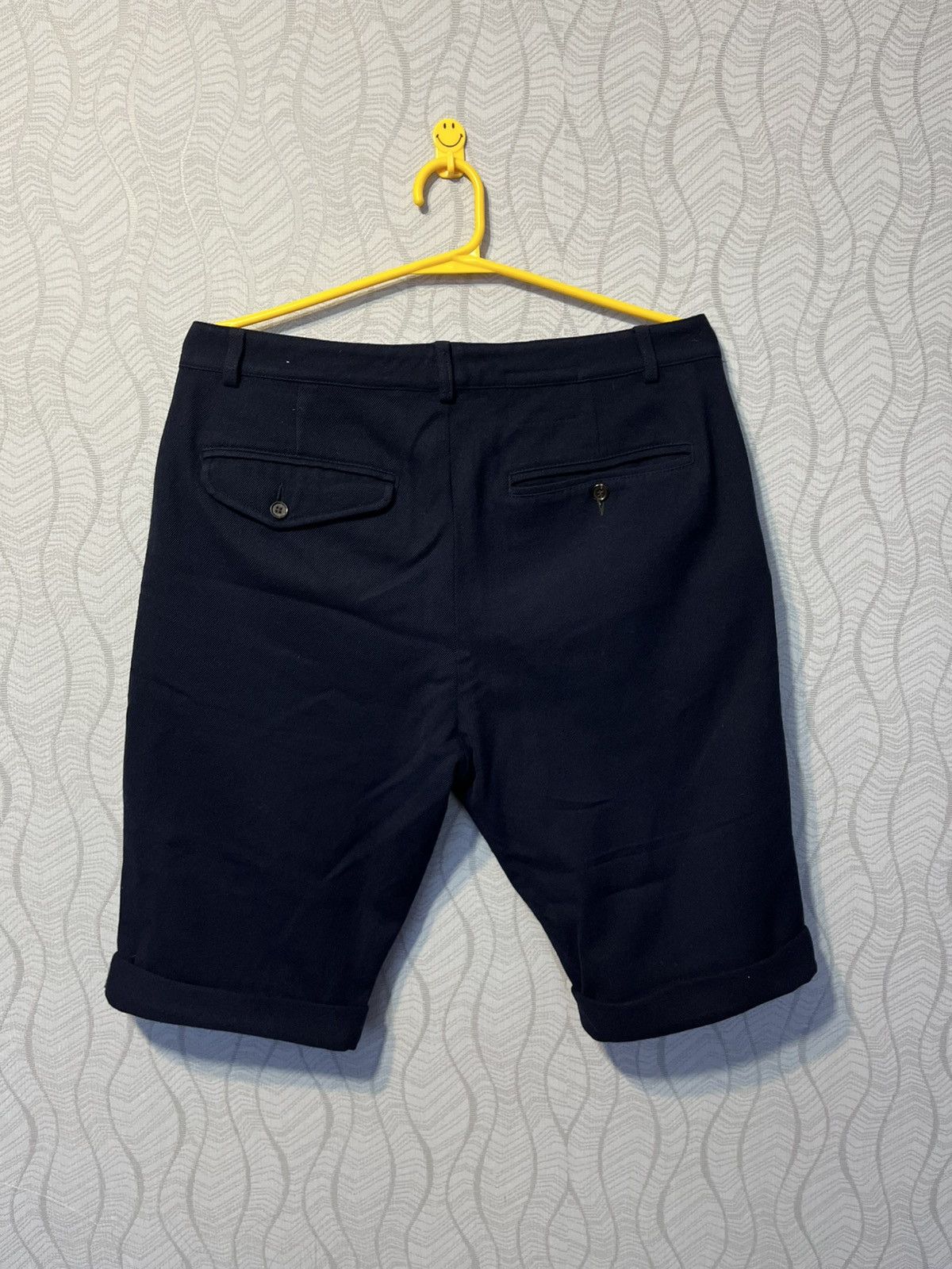 Universal Works Universal Works Dark Navy Wool Casual Shorts Size 32 Size US 32 / EU 48 - 4 Thumbnail