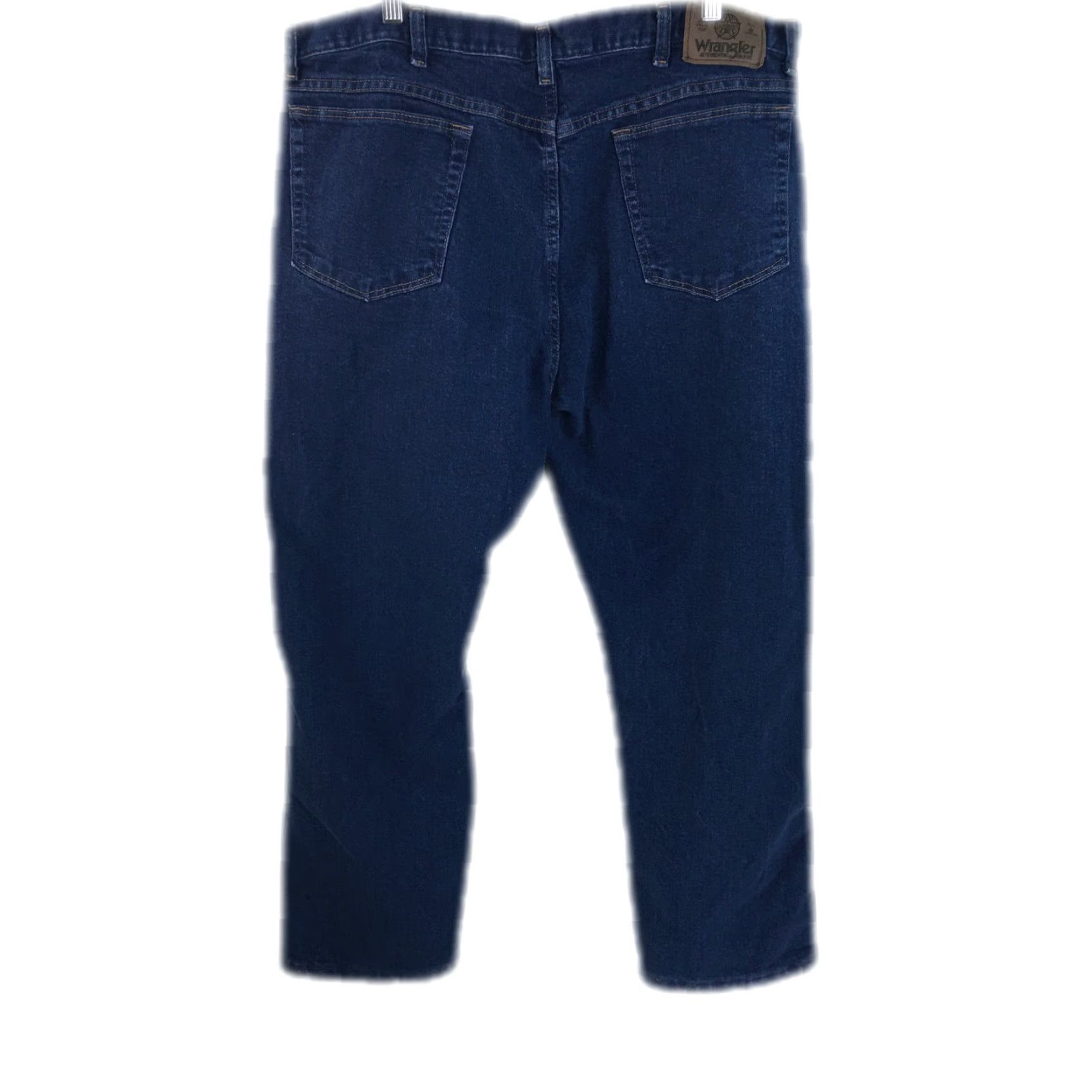 Wrangler Wrangler Jeans Denim Straight Leg Men Size 40 Navy Blue 40x29 Vintage No Size US 40 / EU 56 - 2 Thumbnail