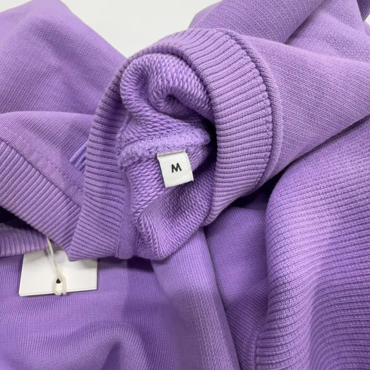AMI AMIPARIS SS21 Purple Logo Embroidered Sweatshirt -2507 Size US M / EU 48-50 / 2 - 4 Thumbnail