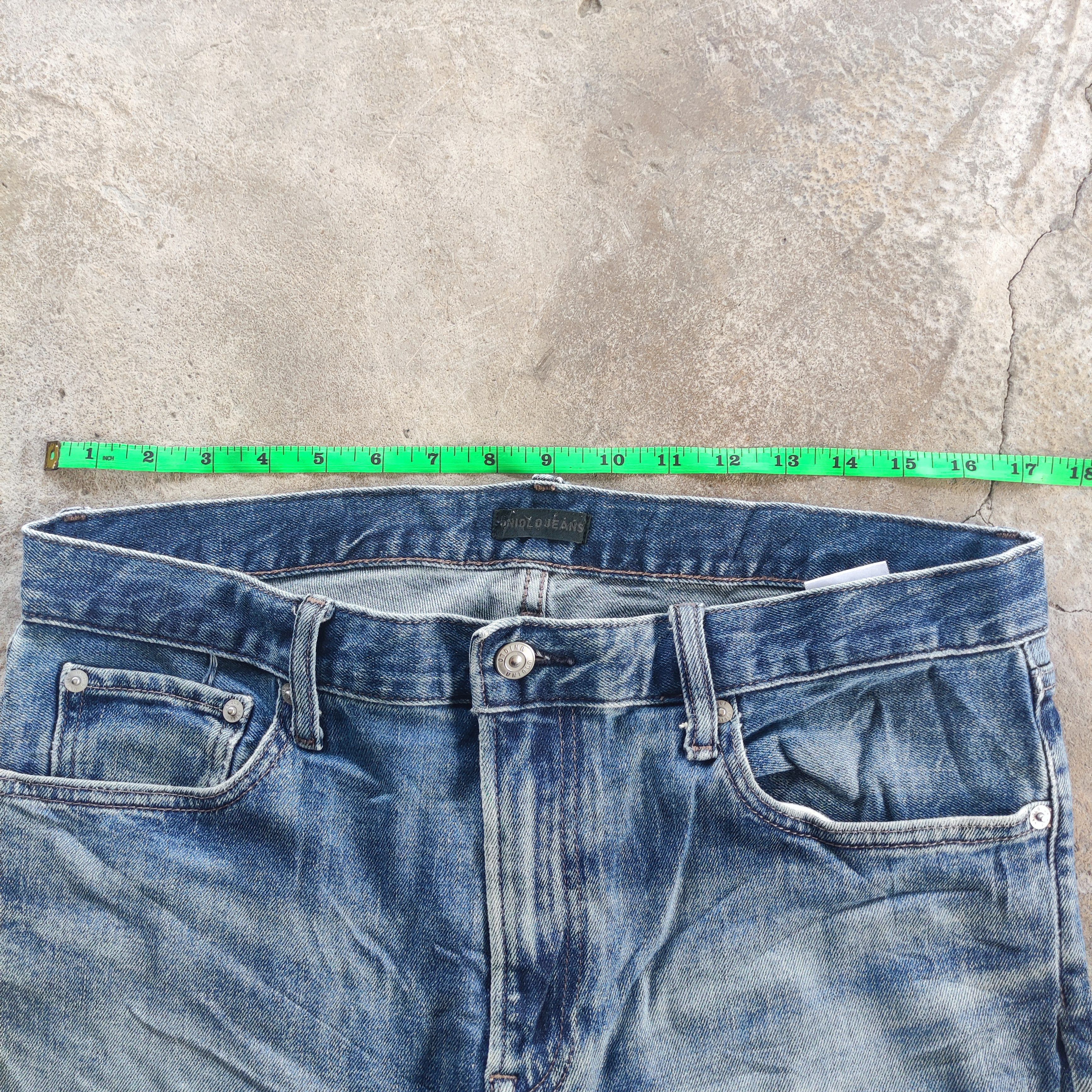 Japanese Brand Vintage Japanese Brand Jeans Faded Ripped Pants Size US 35 - 5 Thumbnail
