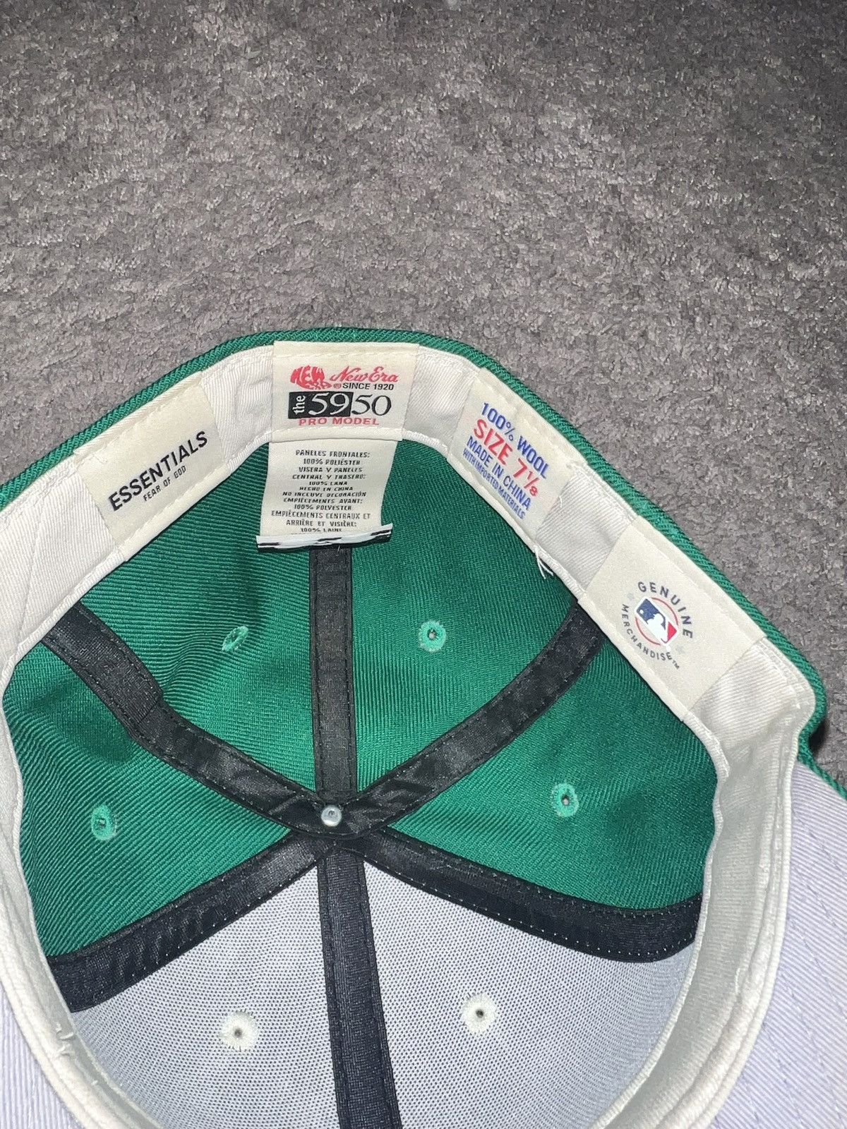 Essentials × Fear of God Fear of god fitted hat Size ONE SIZE - 2 Thumbnail