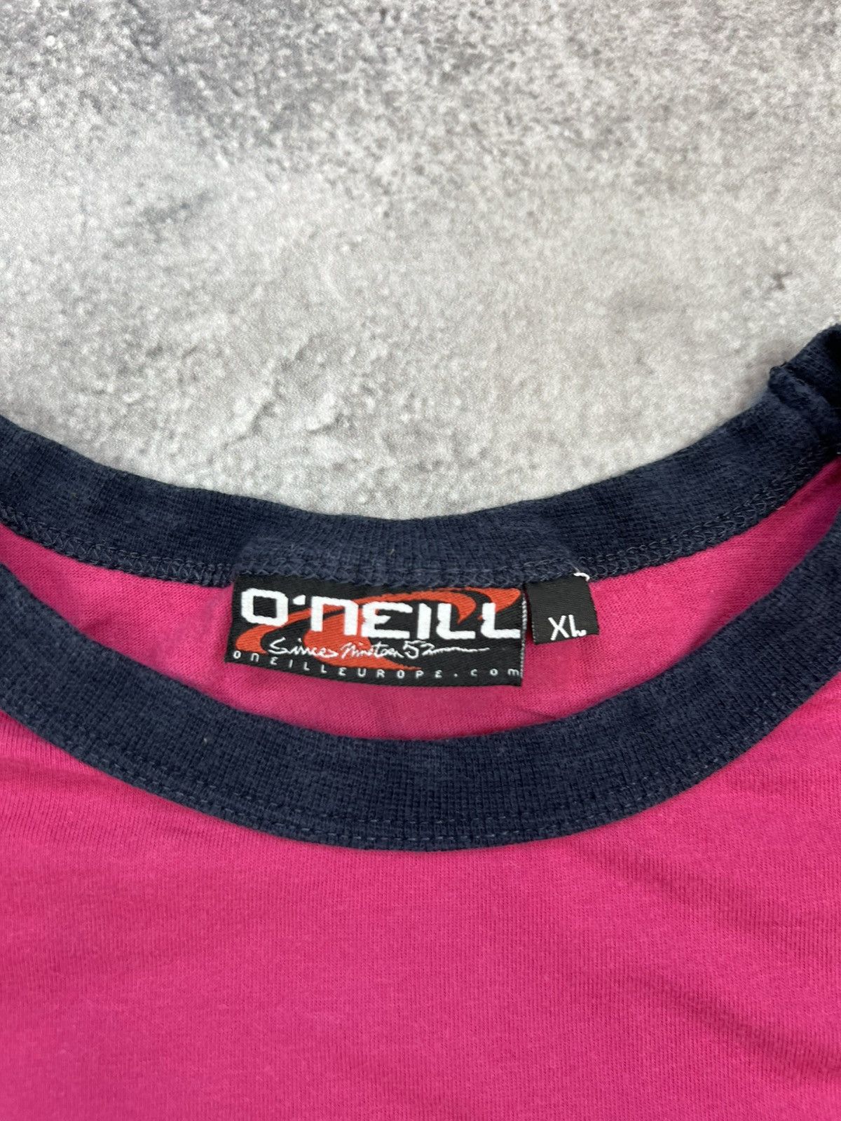 O'Neill Oneill Vintage Pink Oversized T Shirt Tee Surf Size US XL / EU 56 / 4 - 3 Thumbnail
