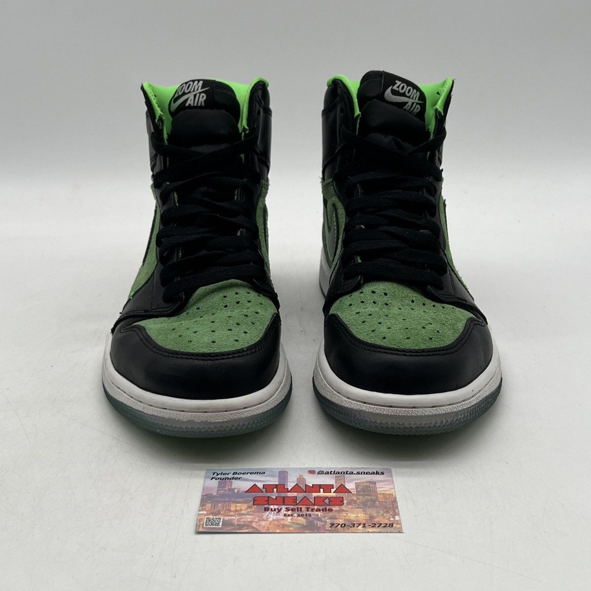 Jordan Brand Air Jordan 1 high zen green Size US 9.5 / EU 42-43 - 2 Thumbnail
