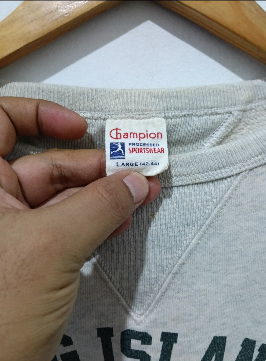 Champion Vintage Champion Long Island RM Sweatshirt Size US L / EU 52-54 / 3 - 6 Thumbnail