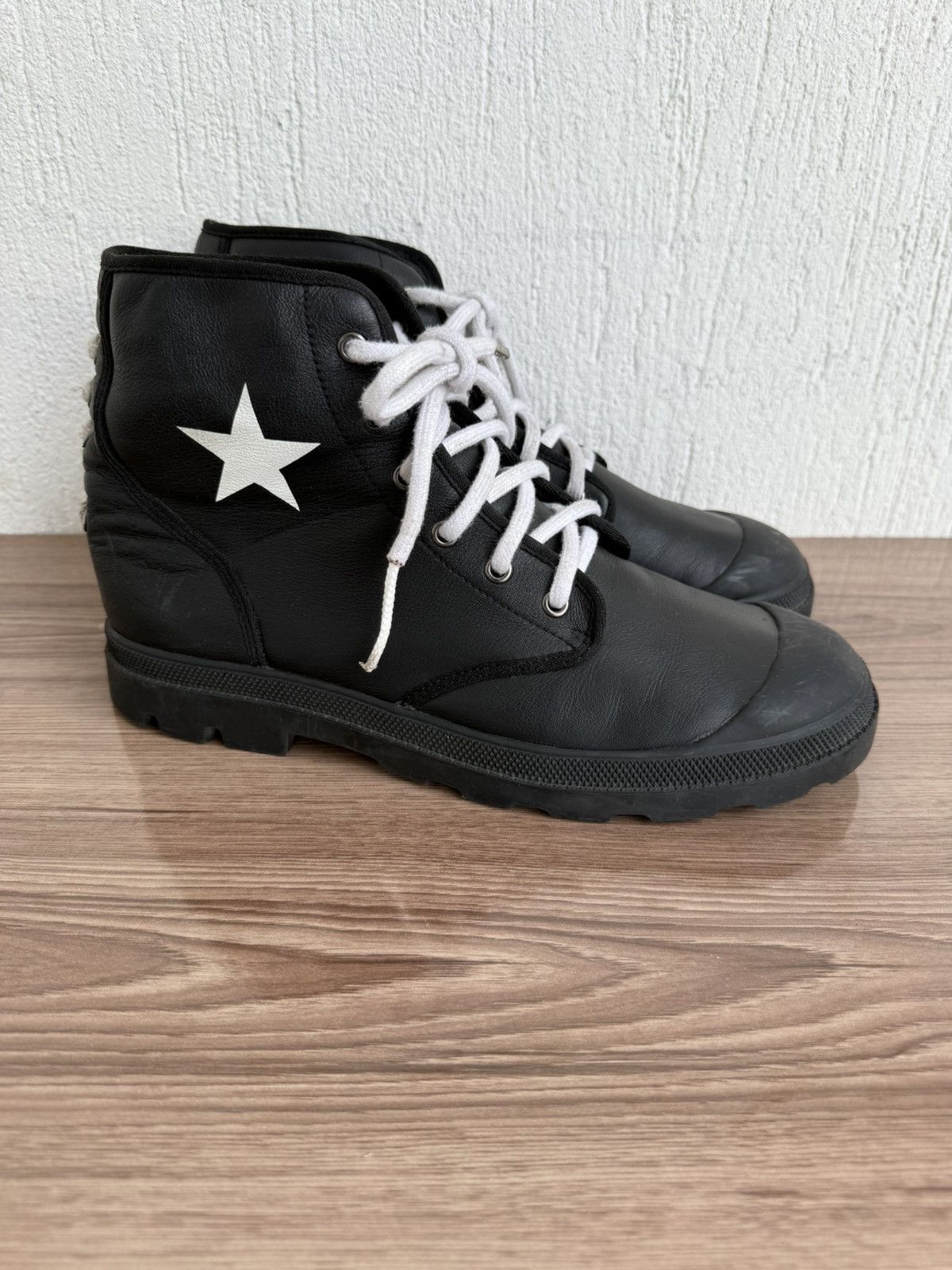 Givenchy Canvas combat boots Size US 10 / EU 43 - 1 Thumbnail