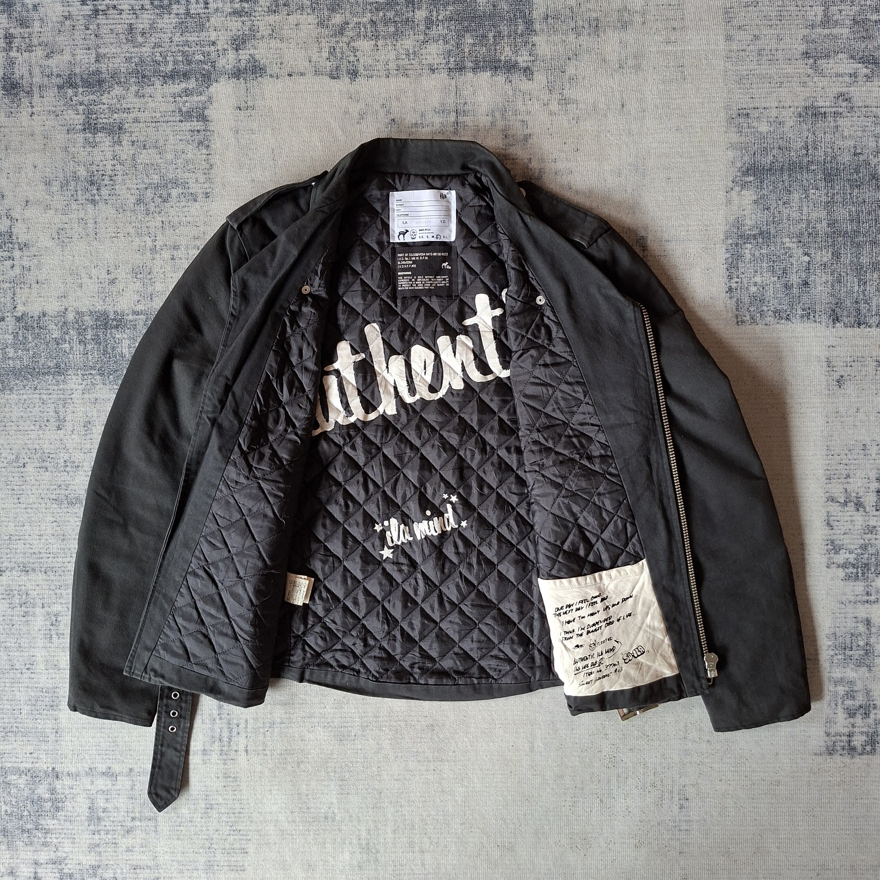 Tornado Mart ☠️ Ila vee dus japan x sex pistols band double collar jacket Size US M / EU 48-50 / 2 - 5 Thumbnail