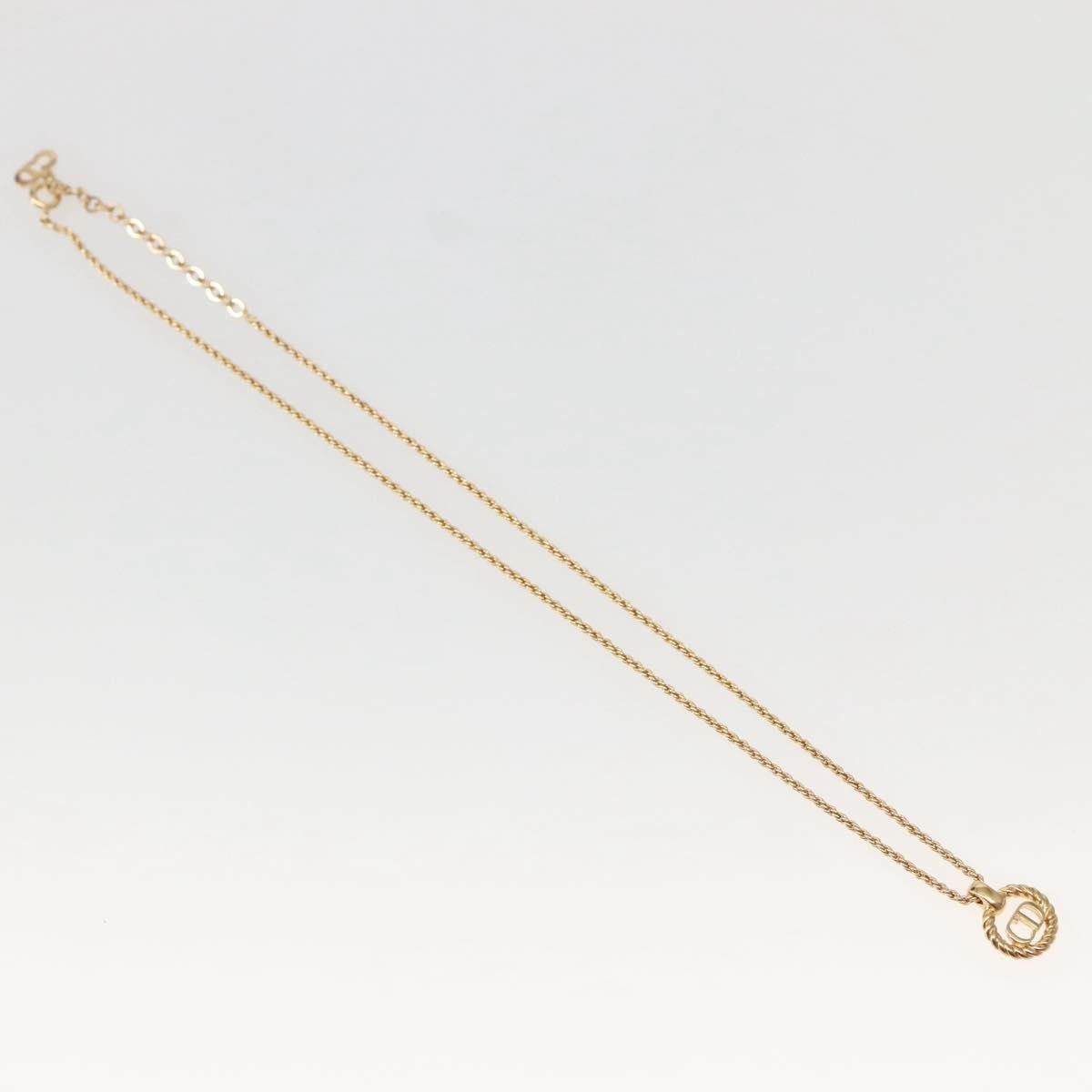 Dior Christian Dior CD Pendant Necklace Metal Size ONE SIZE - 1 Thumbnail