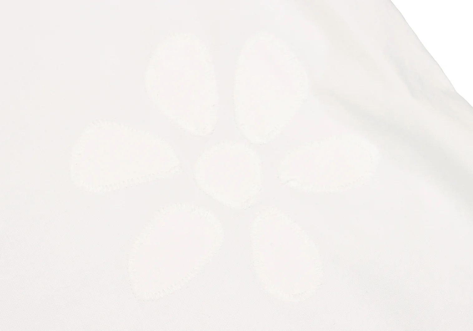 Issey Miyake Front Flower Patch Design Long Sleeve Shirt Off White Size US S / EU 44-46 / 1 - 12 Thumbnail