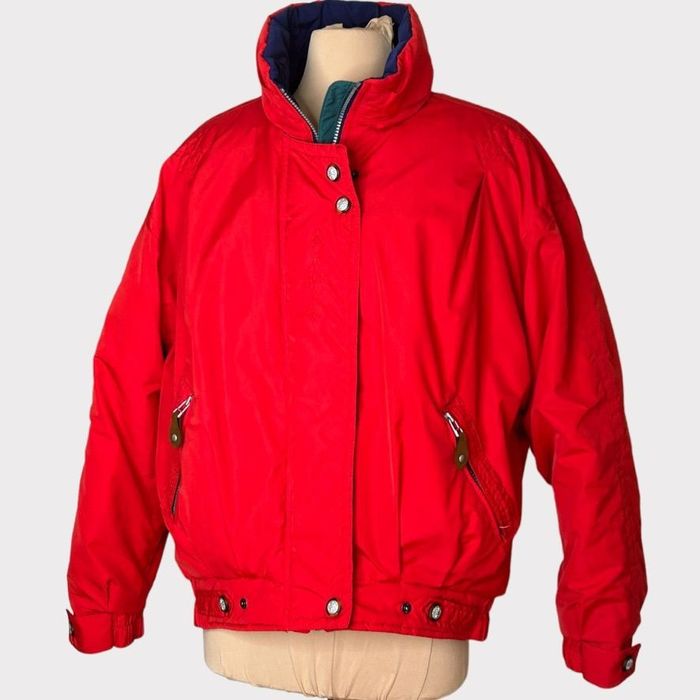 Obermeyer Vintage Obermeyer Ski Jacket Parka Women 12 Red 80s Winter A ...