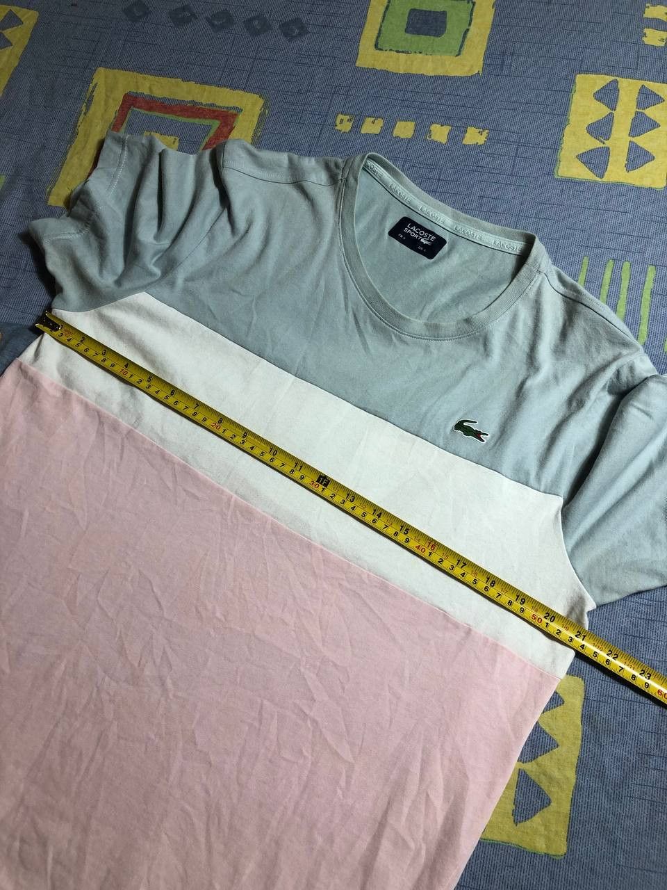 Lacoste × Vintage Lacoste vintage luxury streetwear v-neck tee Size US L / EU 52-54 / 3 - 15 Thumbnail