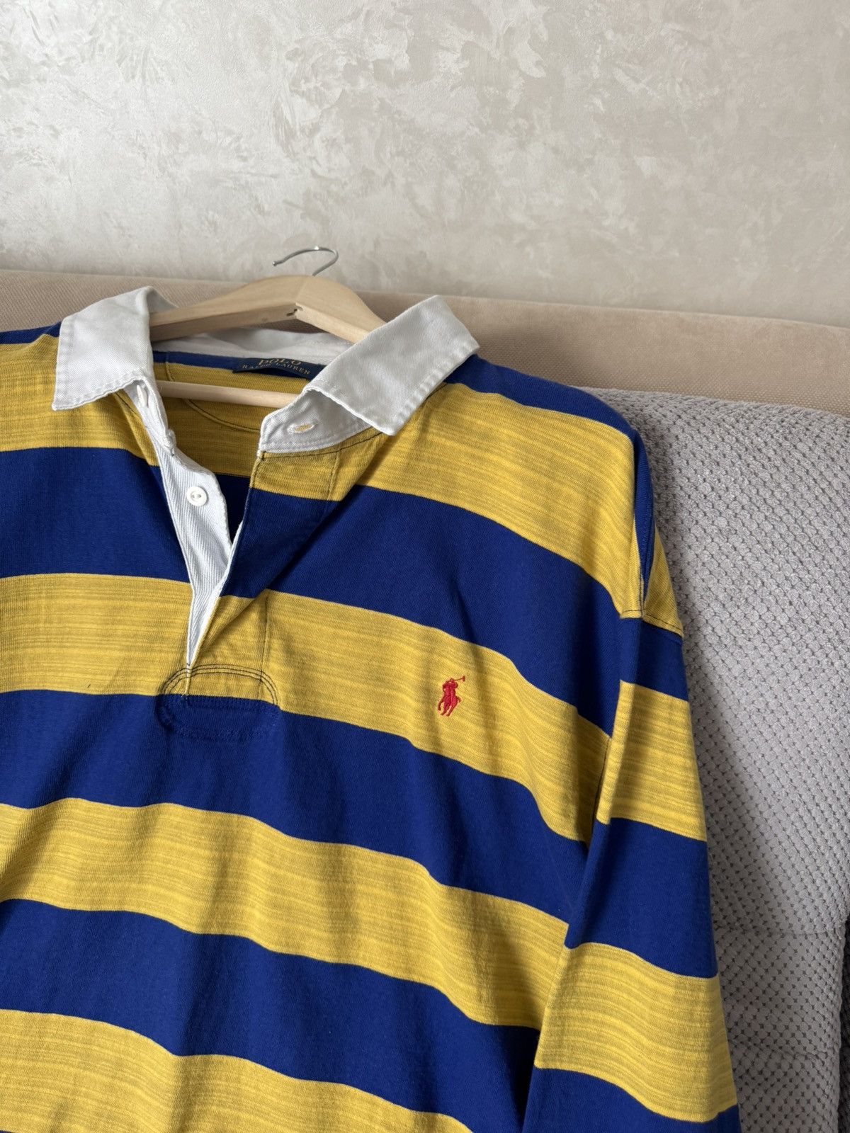 Polo Ralph Lauren Polo Ralph Lauren XXL Oversize Regby Longsleeve Polo Size US XXL / EU 58 / 5 - 5 Thumbnail