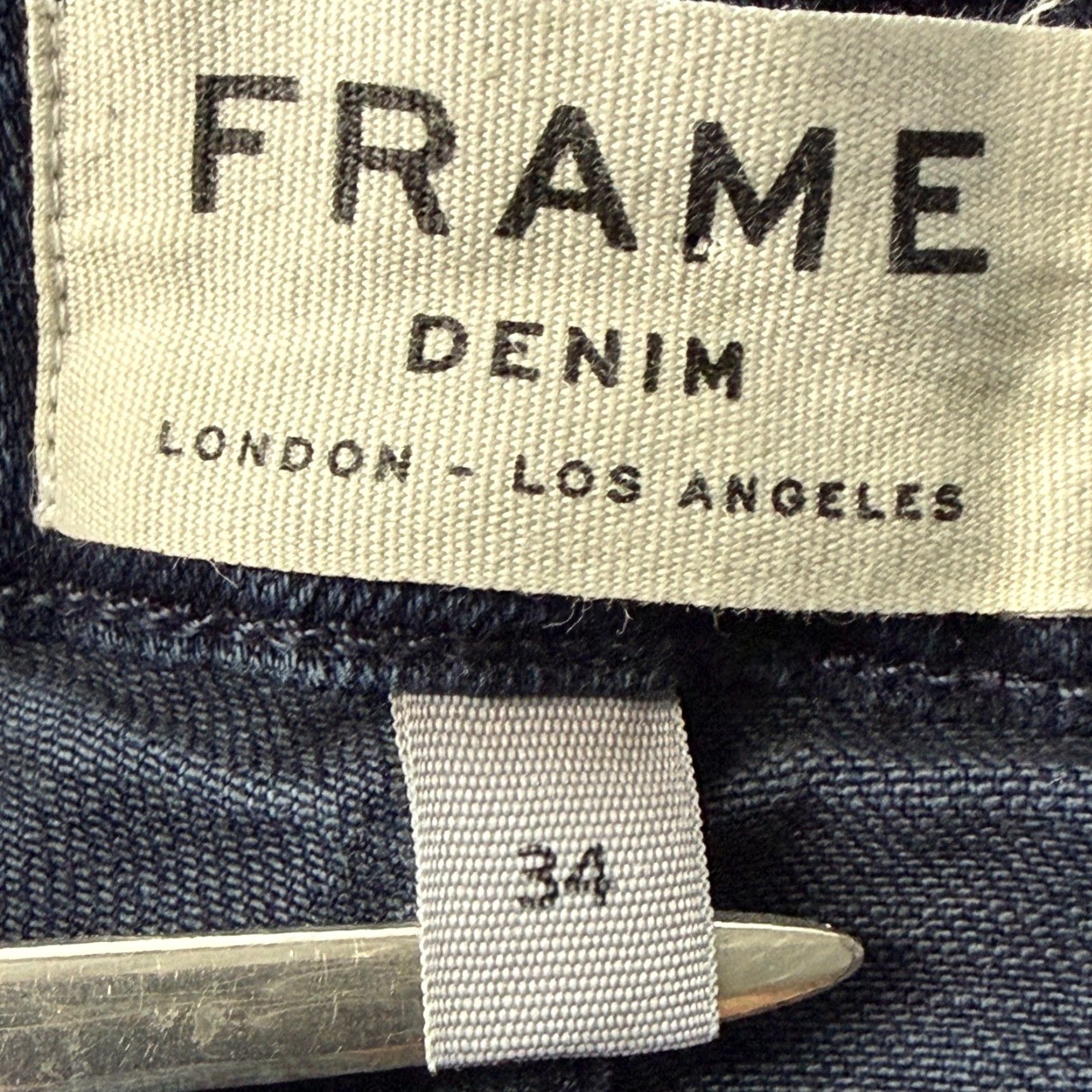 Frame Frame Denim L'Homme Slim Jeans Placid Dark Wash 34 Mens Jeans Modern Slim Fit USA 34 N/A_inches Size US 34 / EU 50 - 3 Thumbnail